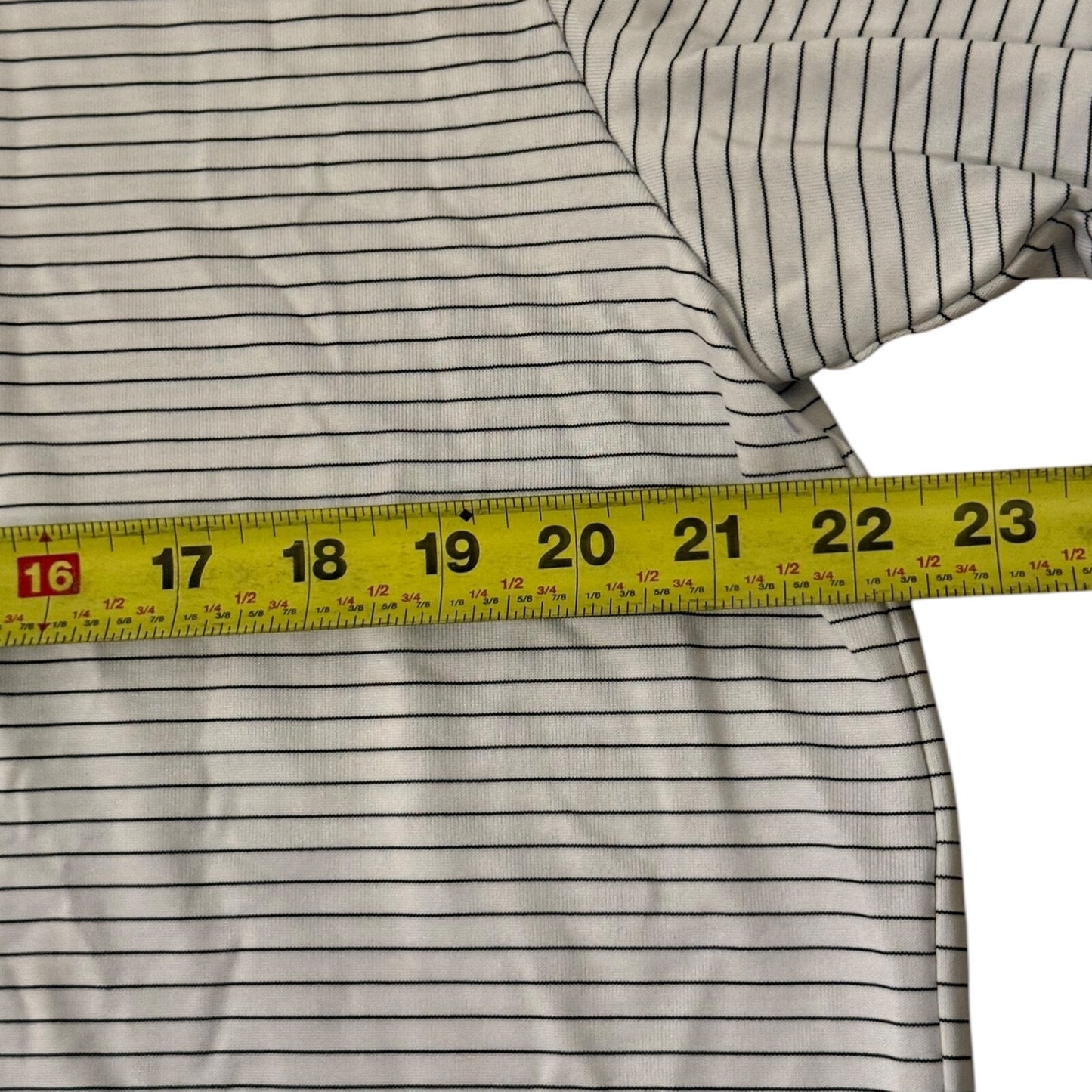 Jack Nicklaus The Golden Bear Striped Short Sleeve Golf Polo Shirt Men's XL