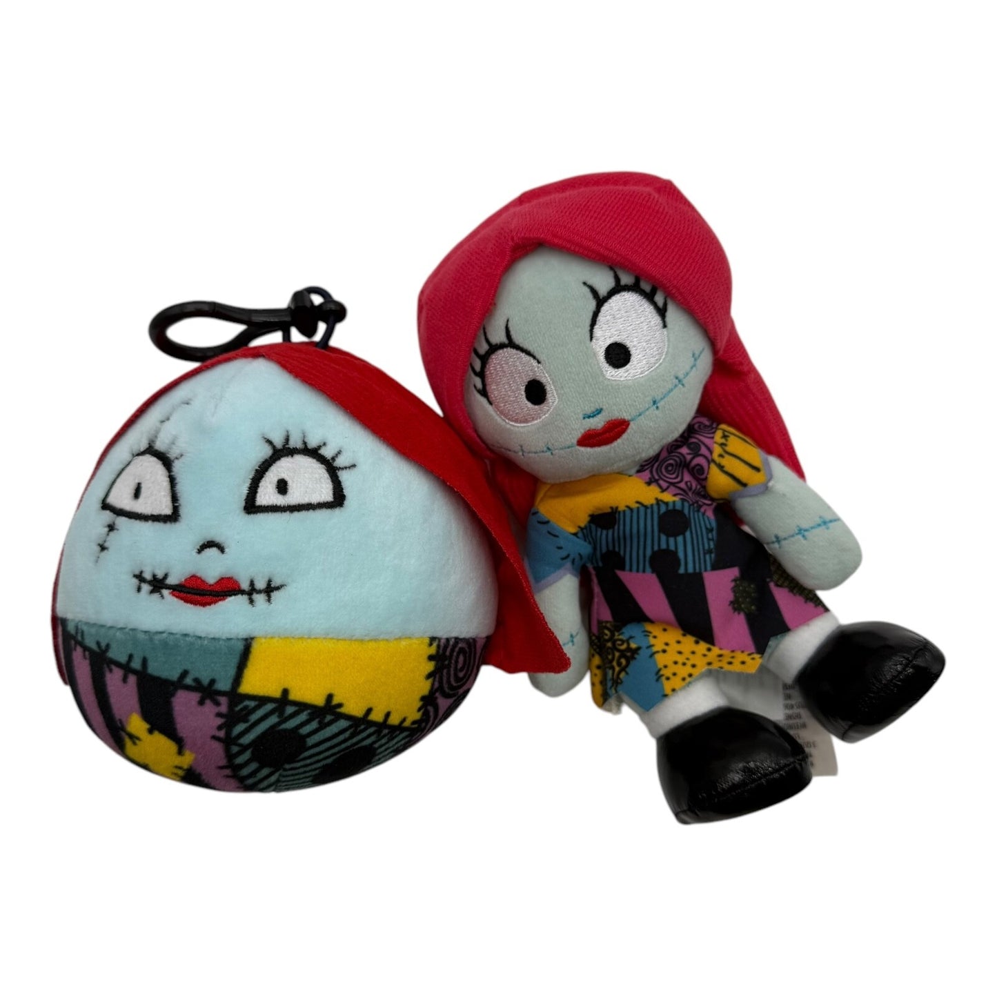 Disney Store NuiMOs Sally Plush & Bag Clip Bundle - Nightmare Before Christmas