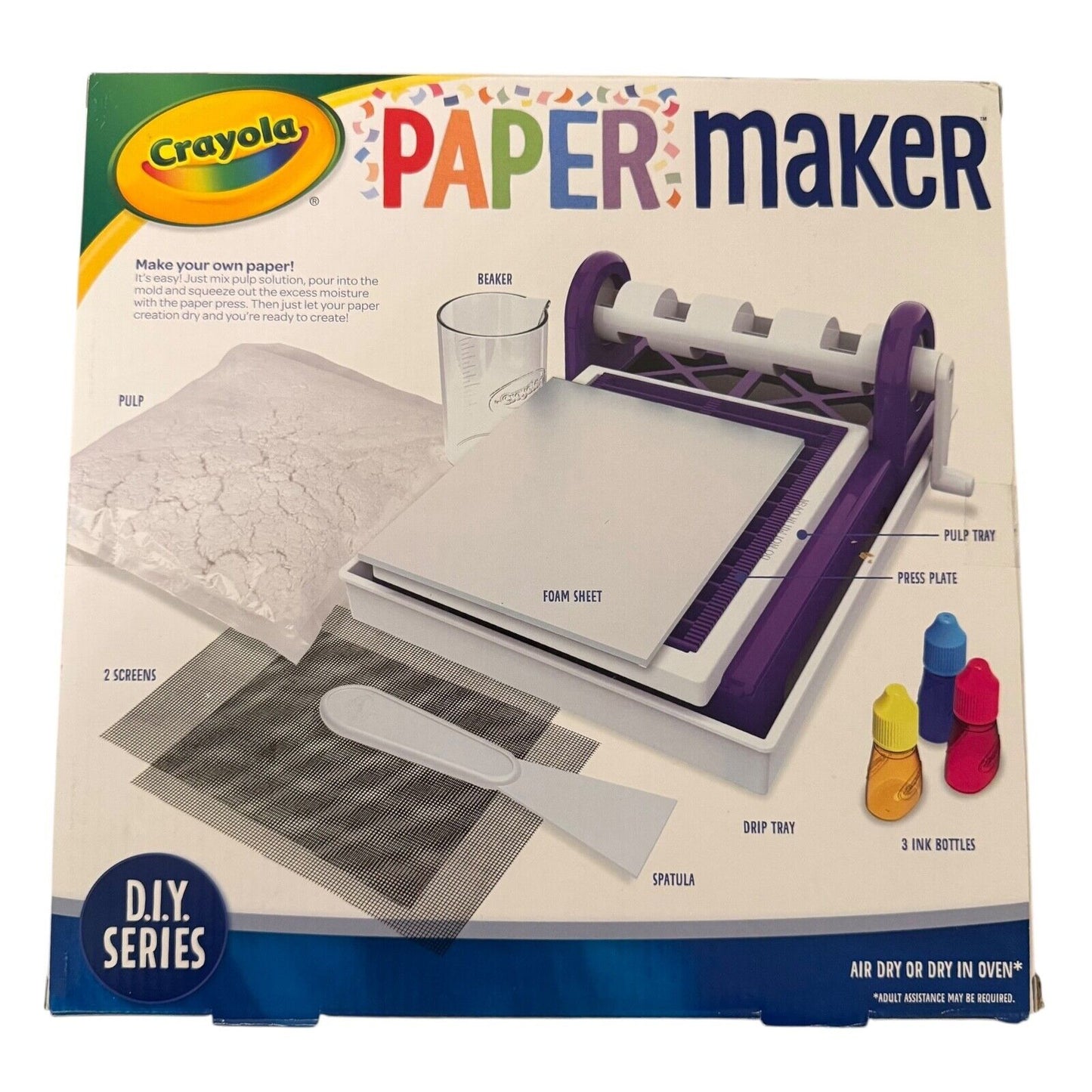 Crayola Paper Maker DIY Craft Kit – Kids Educational Art Set