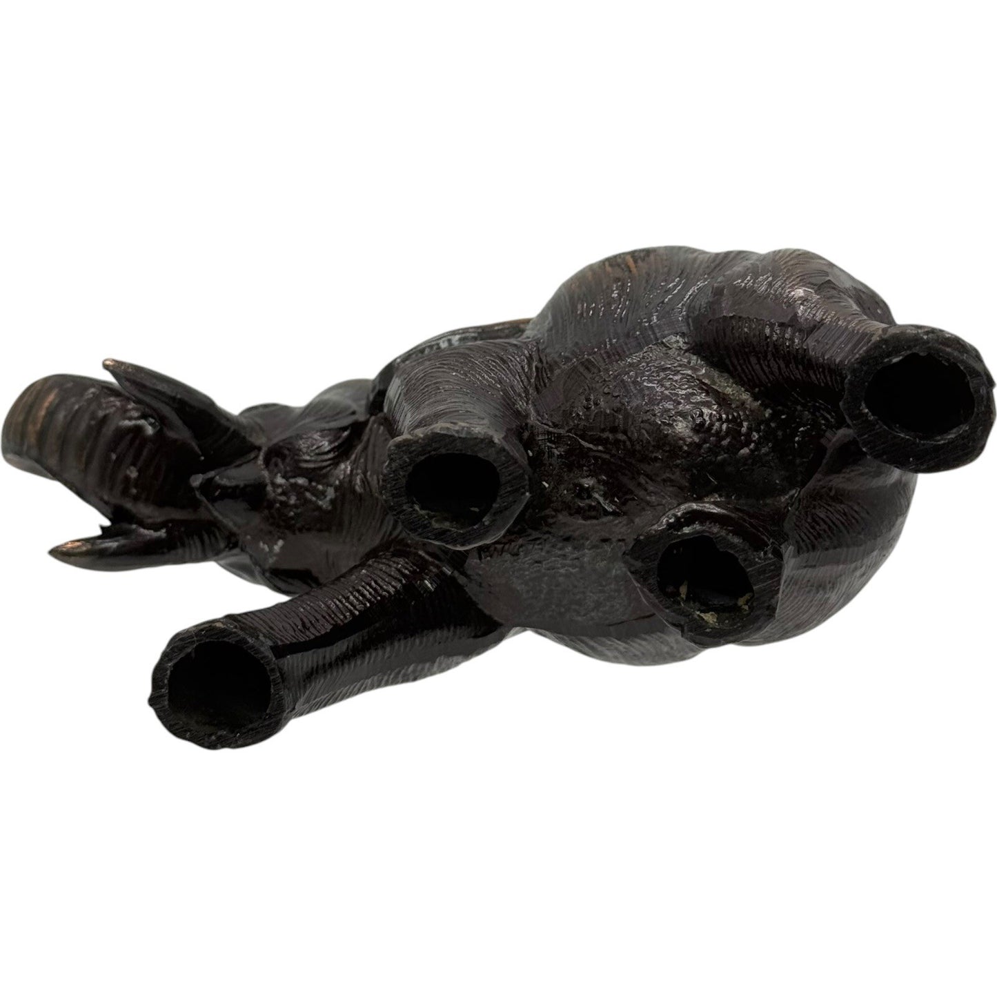 Elephant Statue Figurine Home Decor Trunk Up Good Luck Bronze Finish