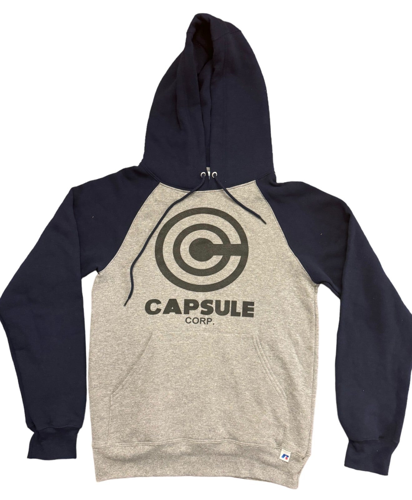 Dragon Ball Z Capsule Corp Pullover Hoodie Manga Anime Trunks Size Small