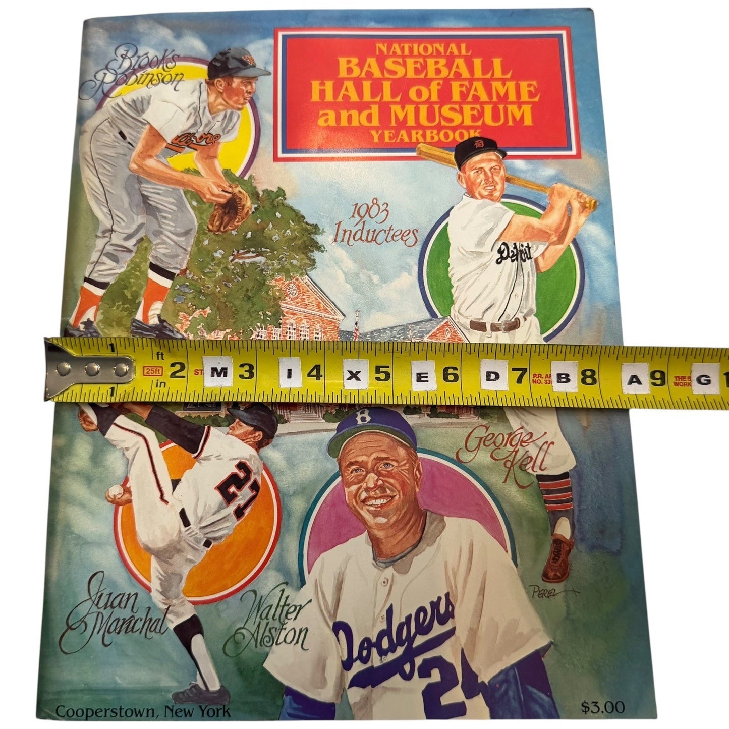 1983 National Baseball Hall of Fame and Museum Yearbook Brooks Robinson Marichal