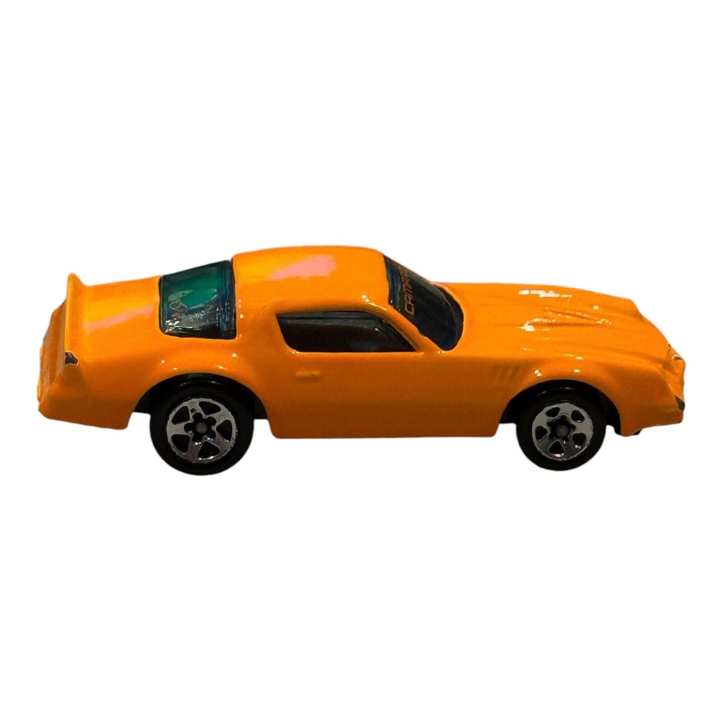 Hot Wheels 1982 Camaro Z-28 Neon Orange w/ Chrome Wheels – 1:64 Loose Car