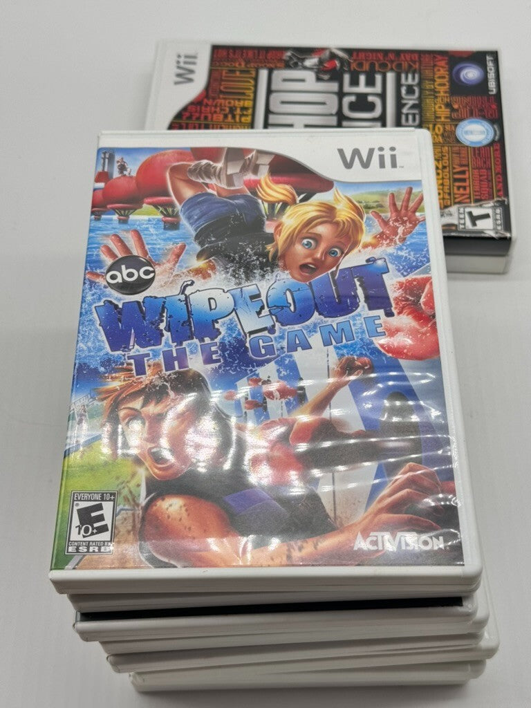 10 Wii Games Family Fun Bundle - Nintendo Wii Lot