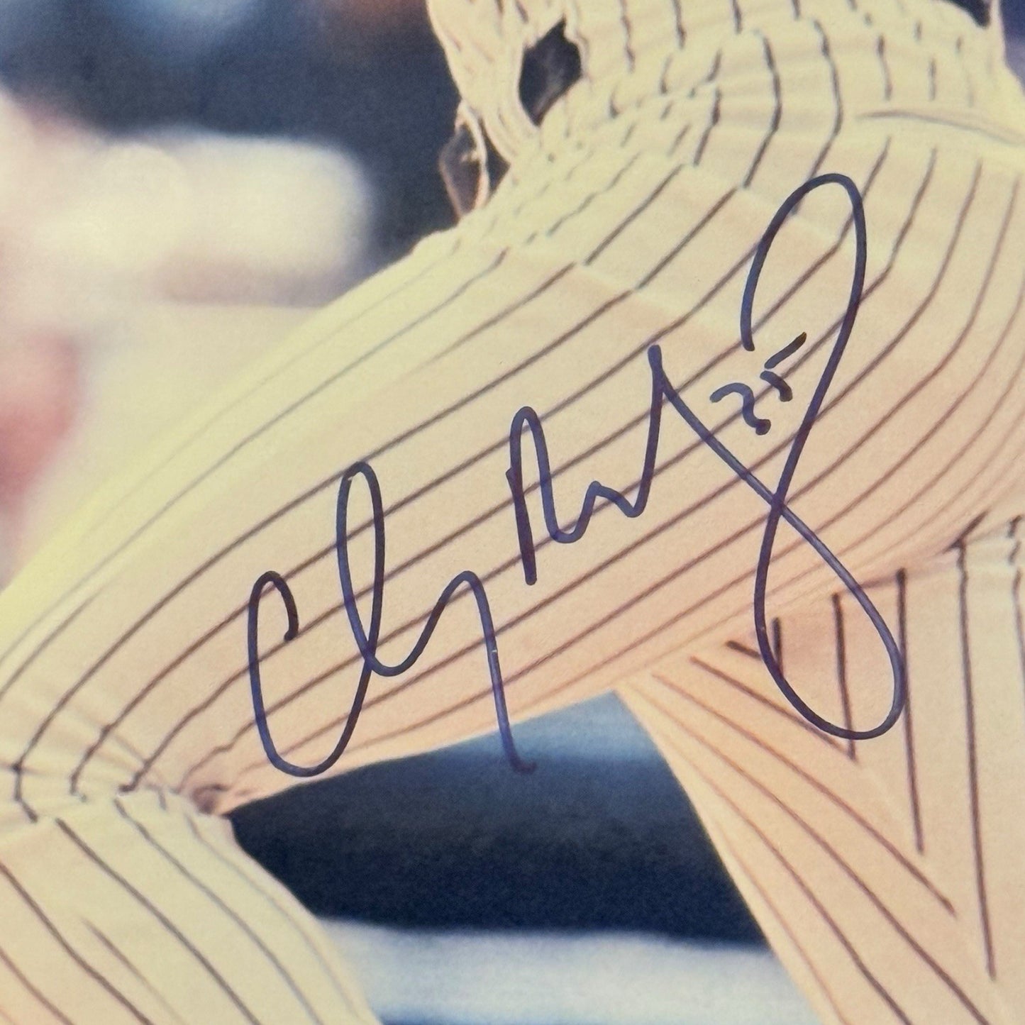 Clay Bellinger Yankees Signed 8x10 Photo Genuine Autograph Baseball Memorabilia