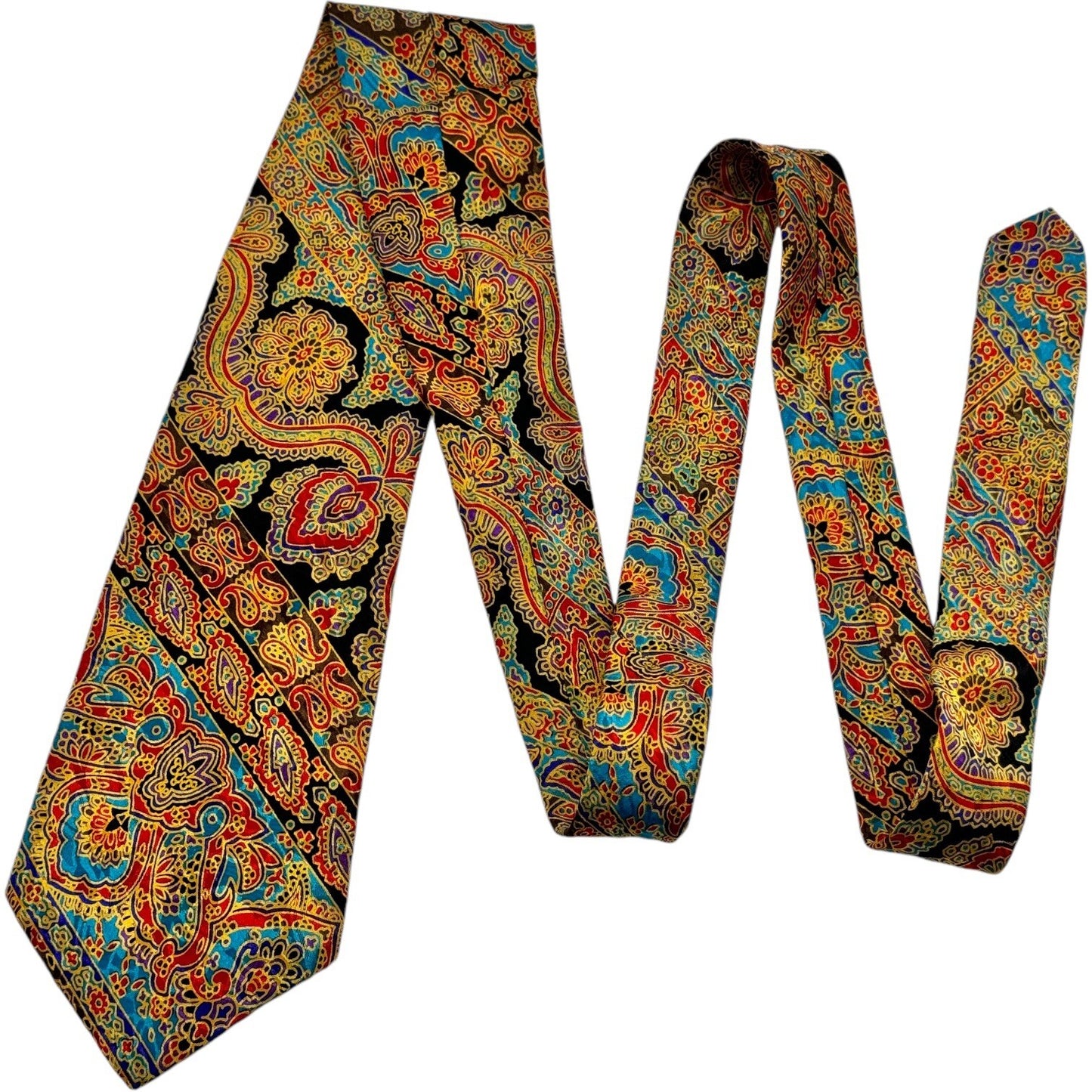 Nick & Nora Originals Men’s Tie Necktie Made In USA 54” x 3.75”