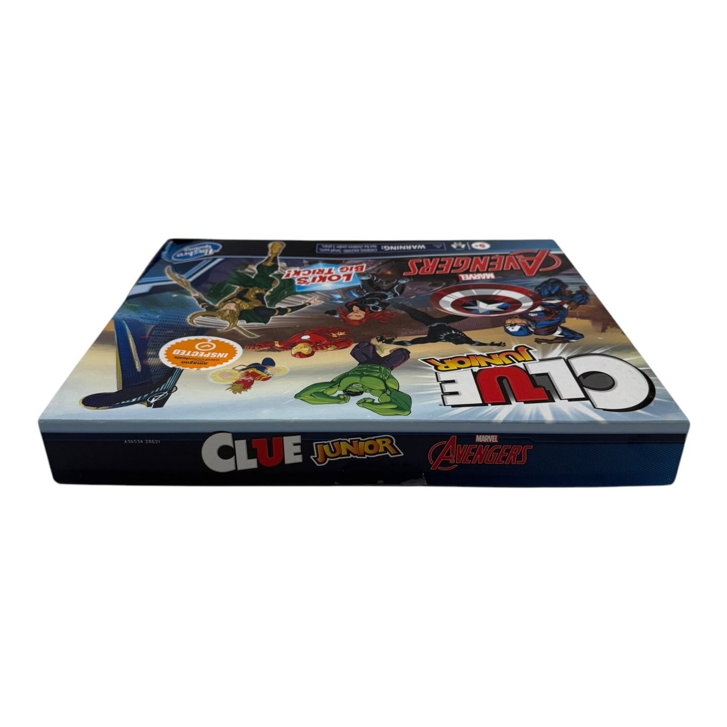 Clue Junior Marvel Avengers Loki's Big Trick Hasbro Gaming Ages 5+ 2021