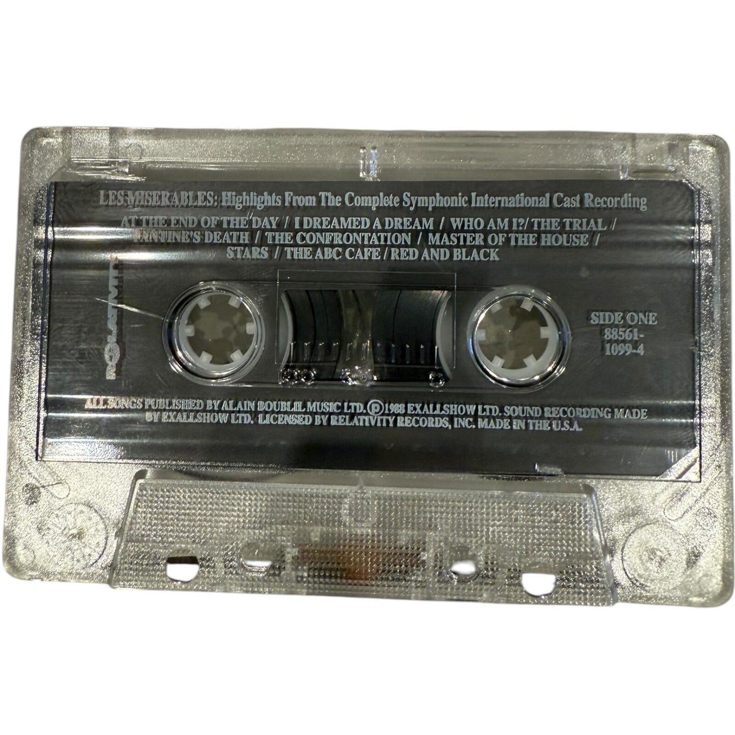 Set of 3 Broadway Cassette Tapes - Les Misérables, Chicago, Phantom of the Opera