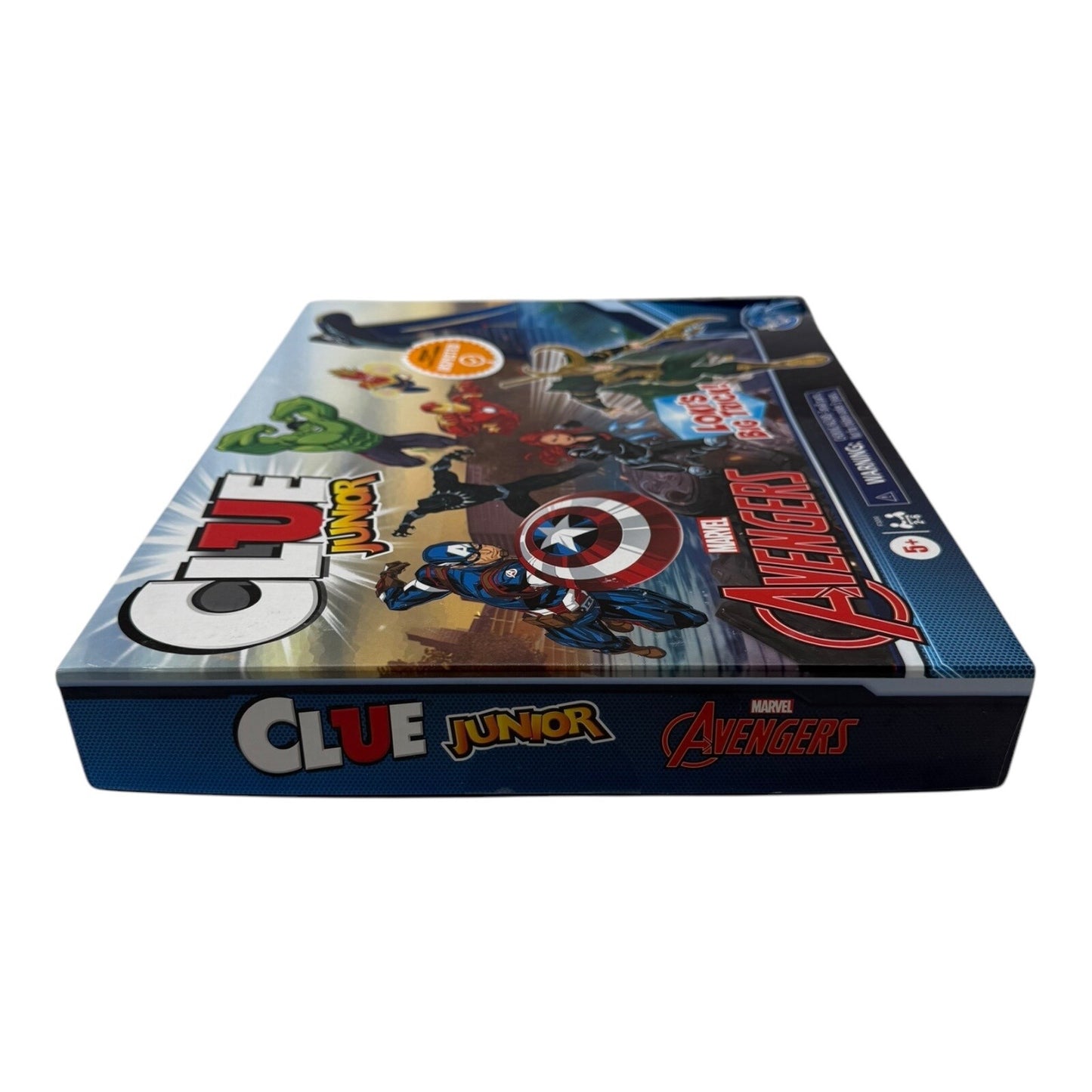 Clue Junior Marvel Avengers Loki's Big Trick Hasbro Gaming Ages 5+ 2021