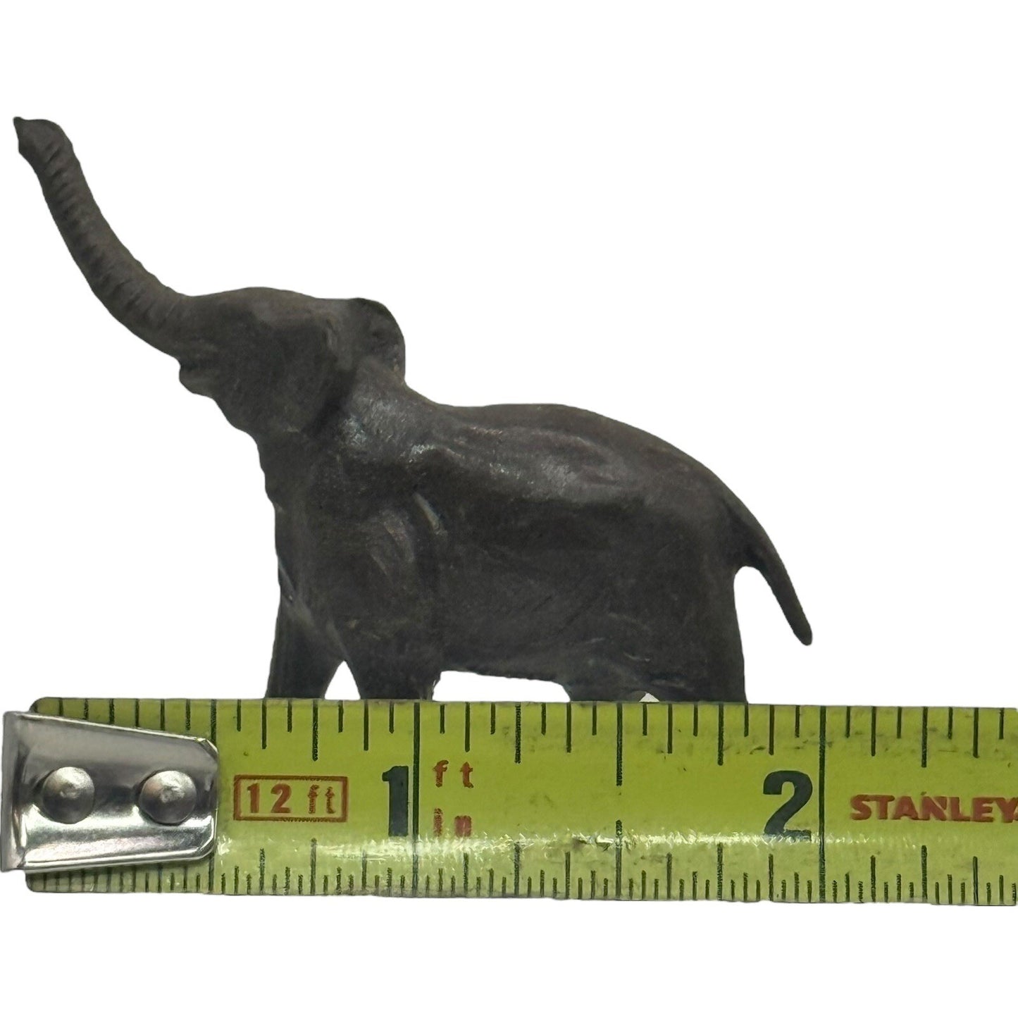 Elephant Statue Figurine Trunk Up Good Luck Decor Animal Accent Piece