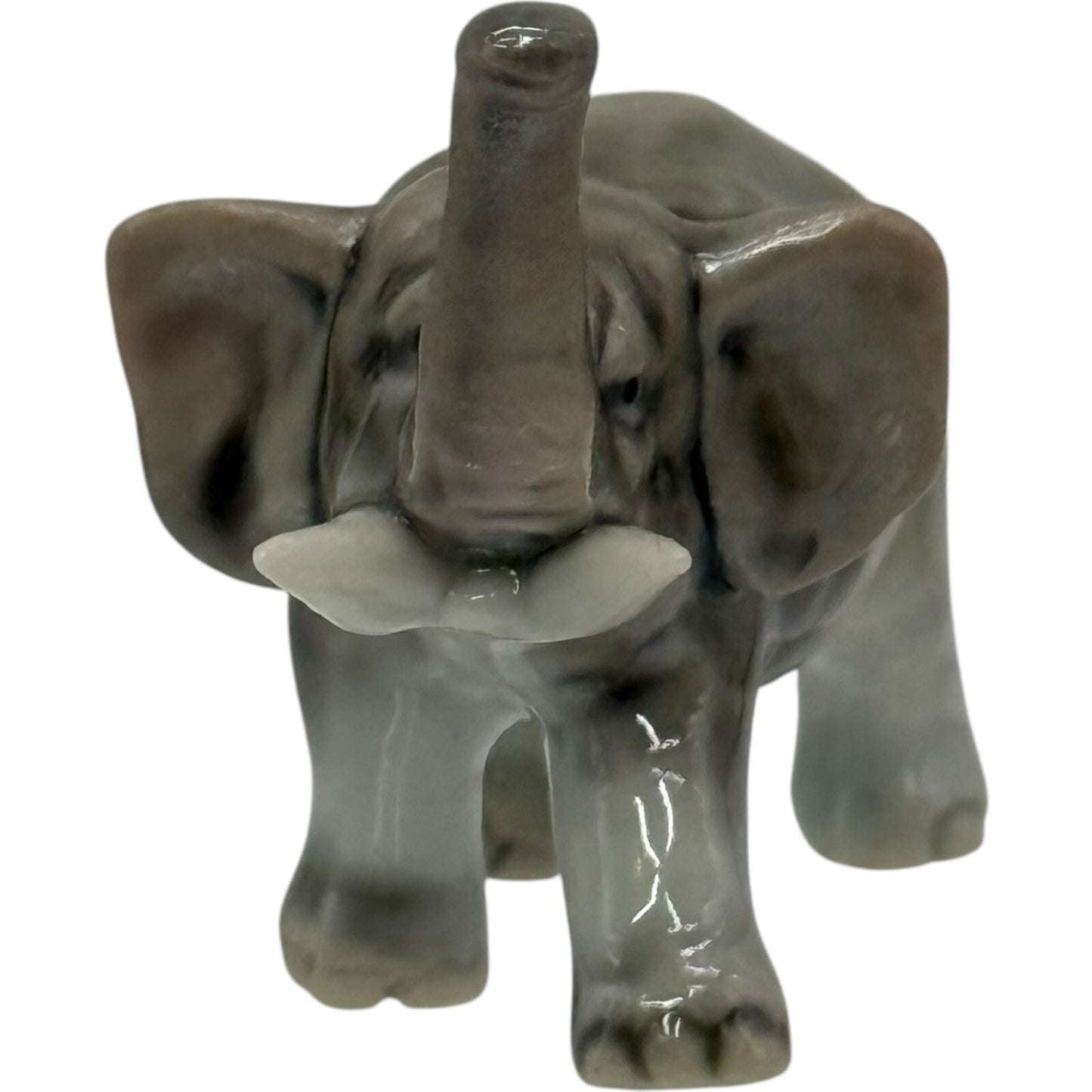 Koto Japan Elephant Figurine Ceramic Animal Statue Decor Collectible Small
