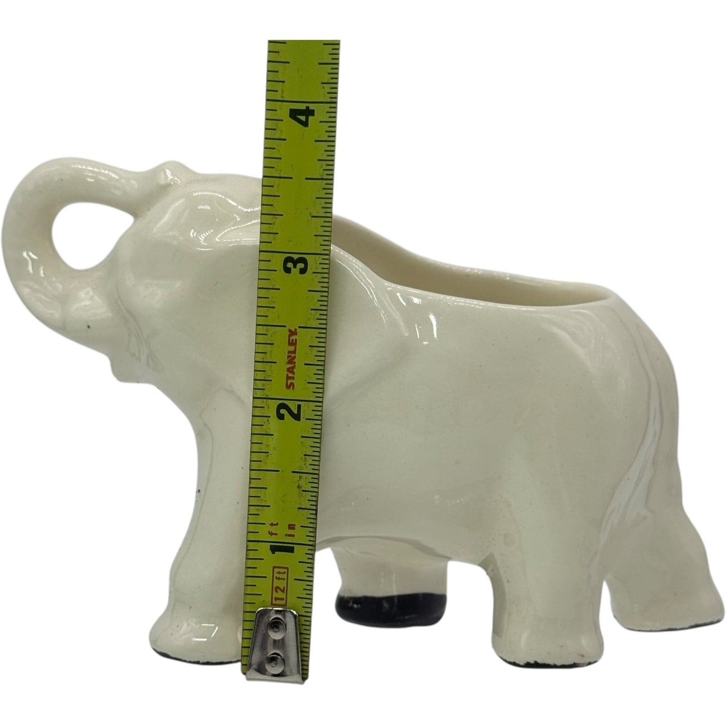 Elephant Planter Succulent Vase Ceramic Animal Decor Small Size