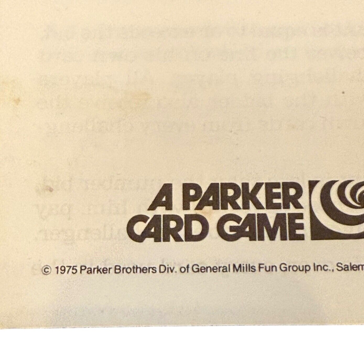 Arkansas Bluff Card Game 1975 Parker Brothers – Vintage USA License Plate Game