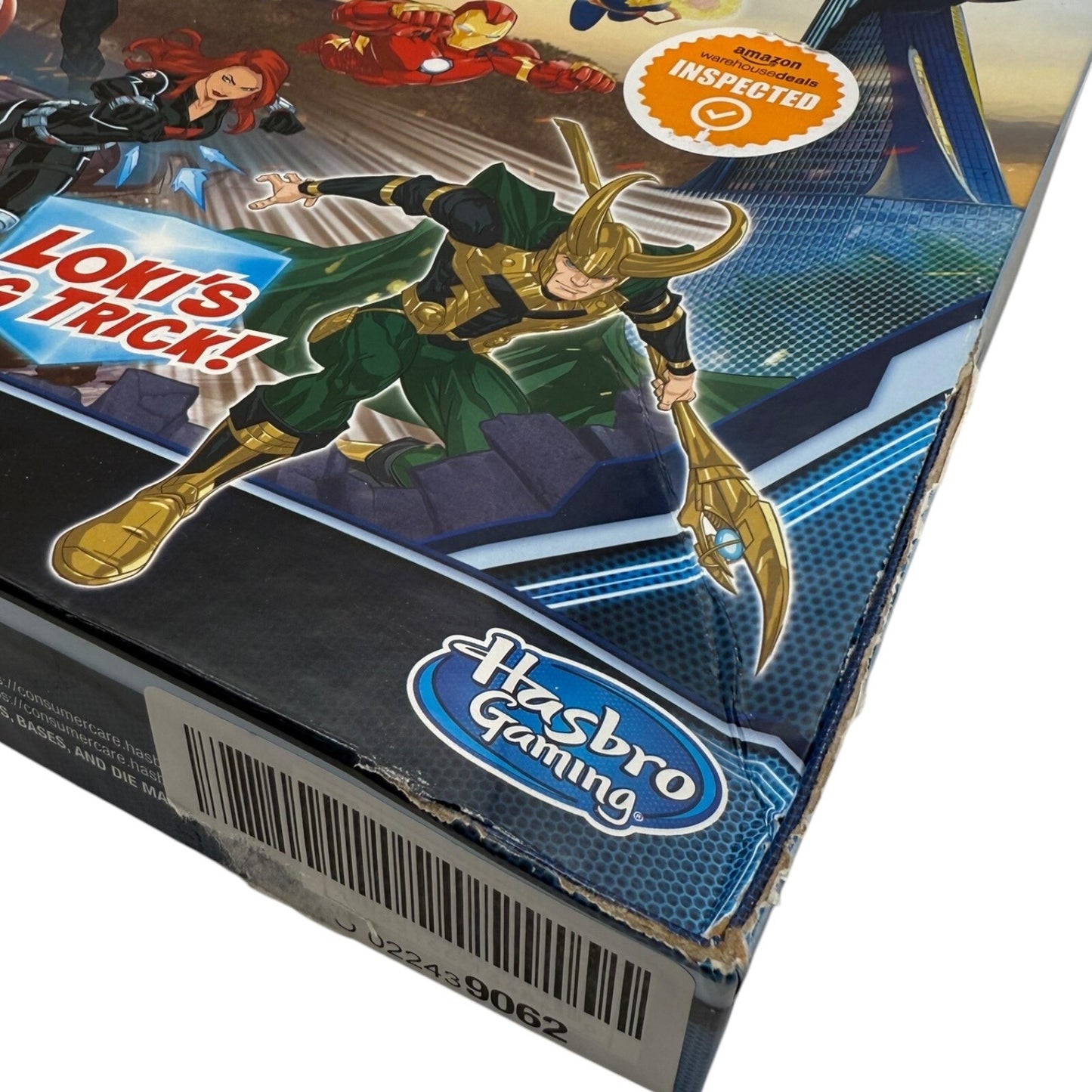 Clue Junior Marvel Avengers Loki's Big Trick Hasbro Gaming Ages 5+ 2021