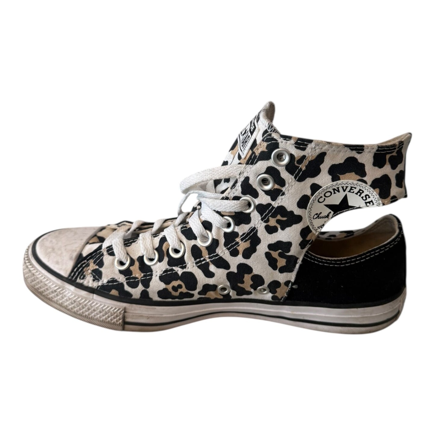 Converse Chuck Taylor Twisted Upper Cutout Sneakers W10 M8 – Used