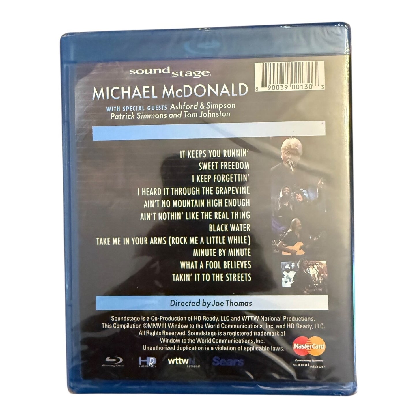 Michael McDonald SoundStage Blu-ray Concert 2008 – New Sealed