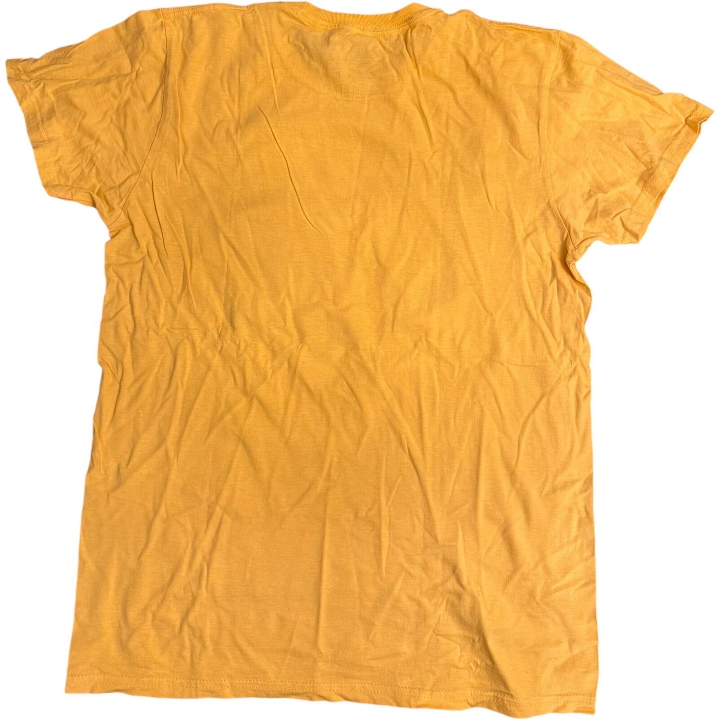 Disney Parks Walt Disney World Retro Logo Yellow T-shirt Adult Medium