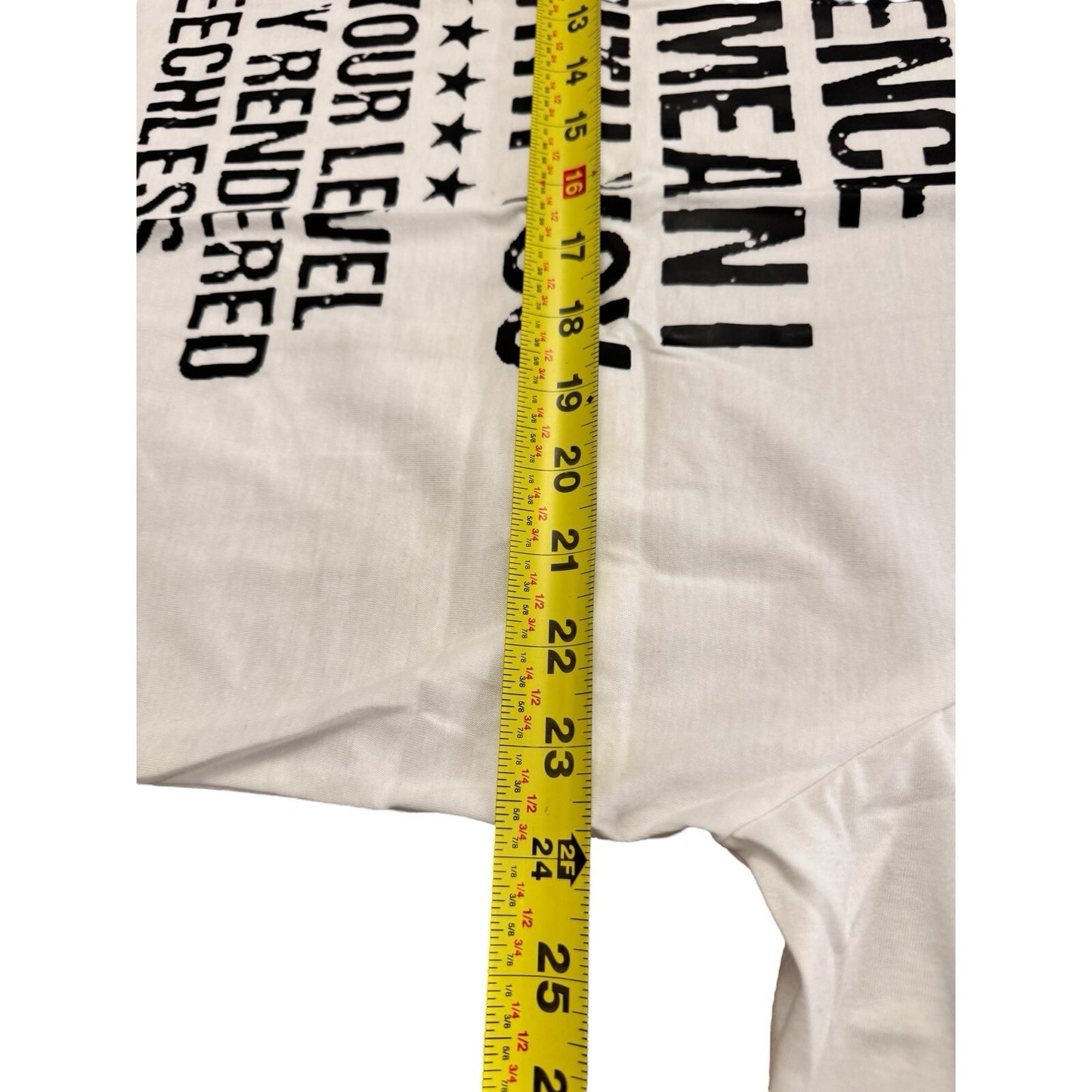 White T-Shirt 2XL | Fun Saying Shirt | "MY SILENCE" Quote | Humor Tee
