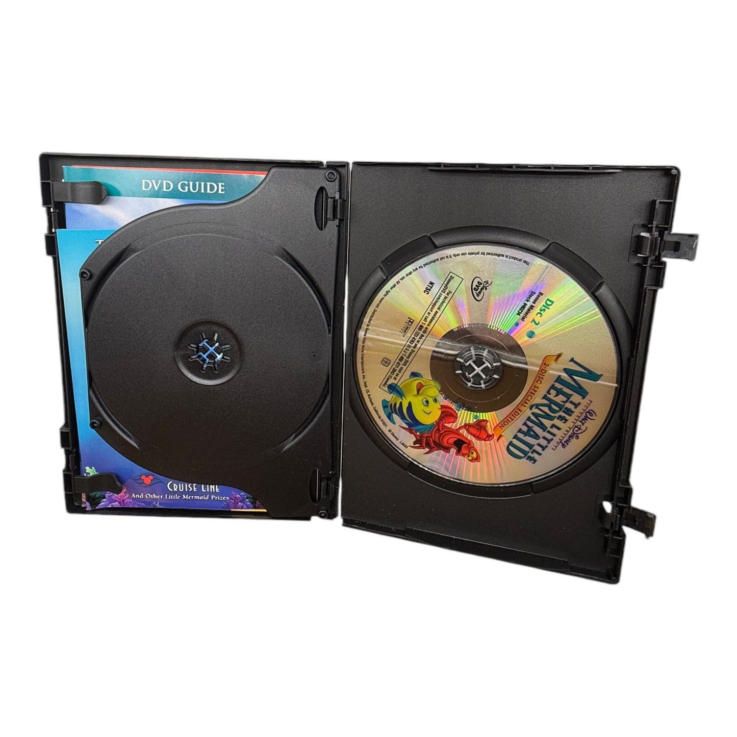 The Little Mermaid (DVD, 2006, 2-Disc Set, Platinum Edition) Preowned