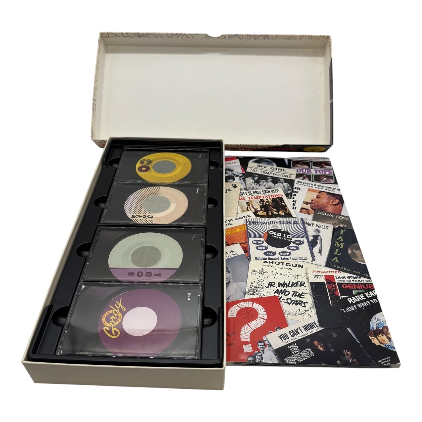 HITSVILLE USA The Motown Singles Collection 4 Cassette Tapes 1959 - 1971 Box Set