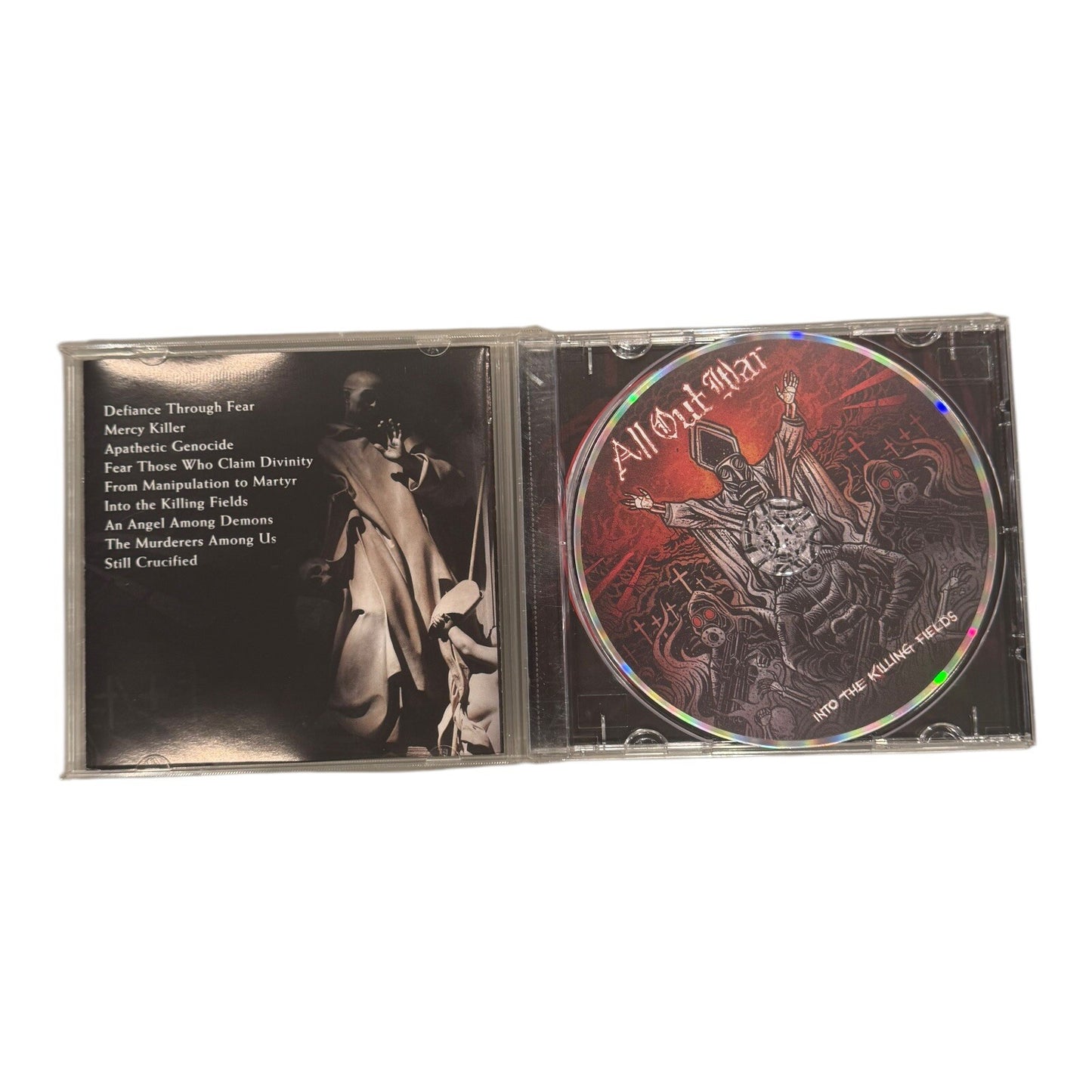 All Out War - Into The Killing Fields CD | Used | Authentic Music Album