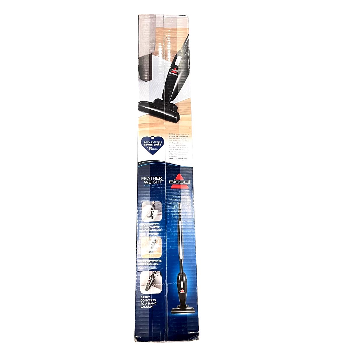 BISSELL 2033M Black Featherweight Stick Bagless Vacuum Cleaner