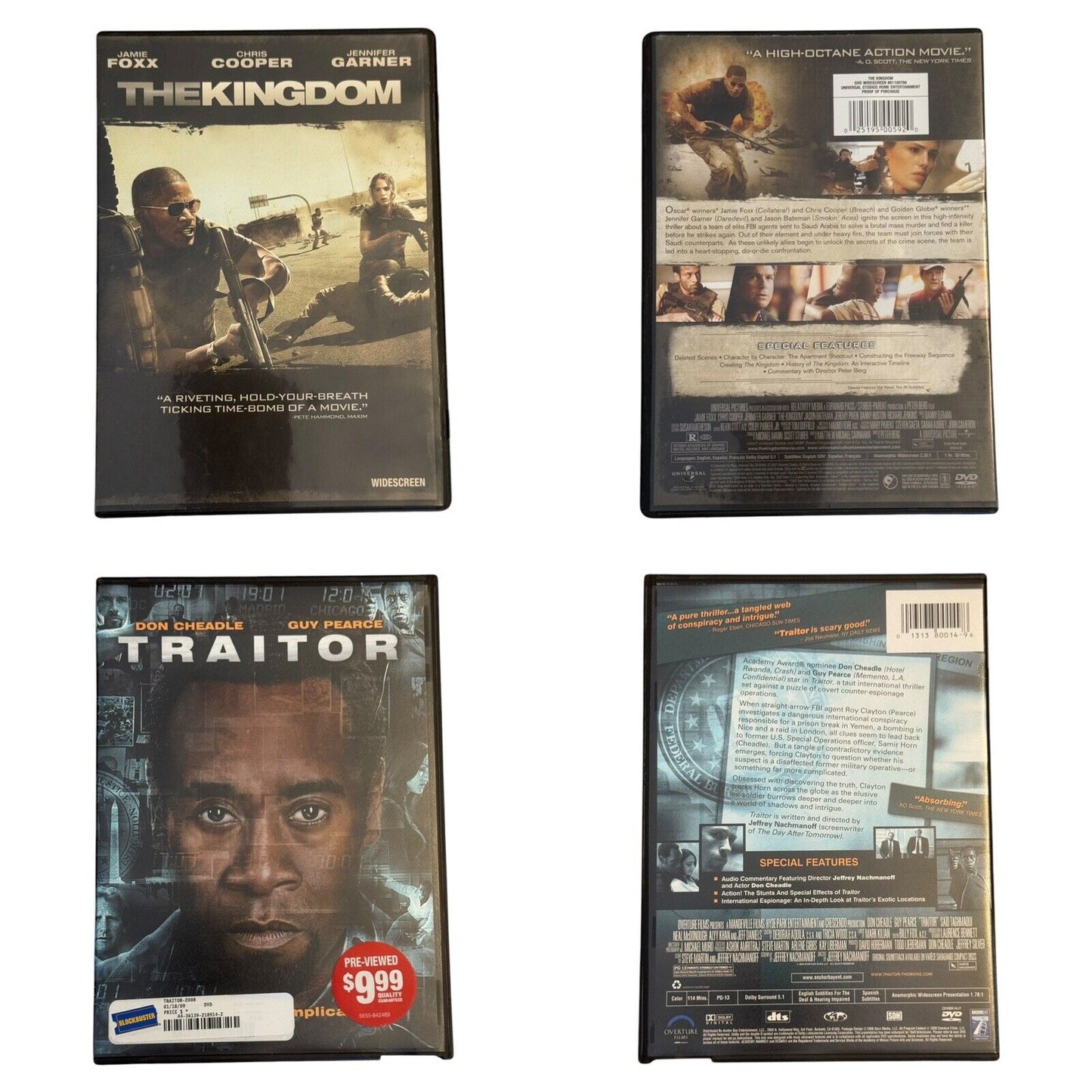 Government Espionage and War Movie Night - 14 Movies DVD Set - Classic Action