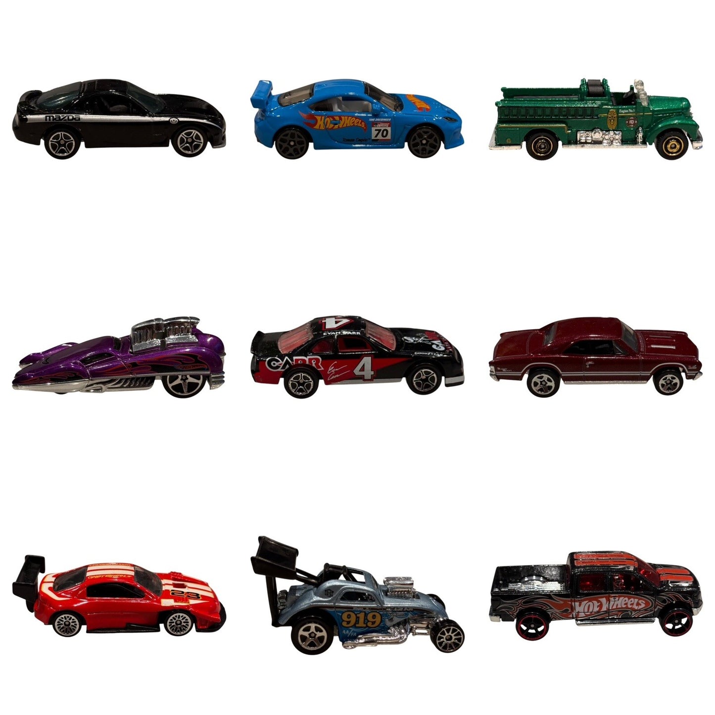 18 Loose Diecast Cars – Hot Wheels & Matchbox Collection Vintage to Modern