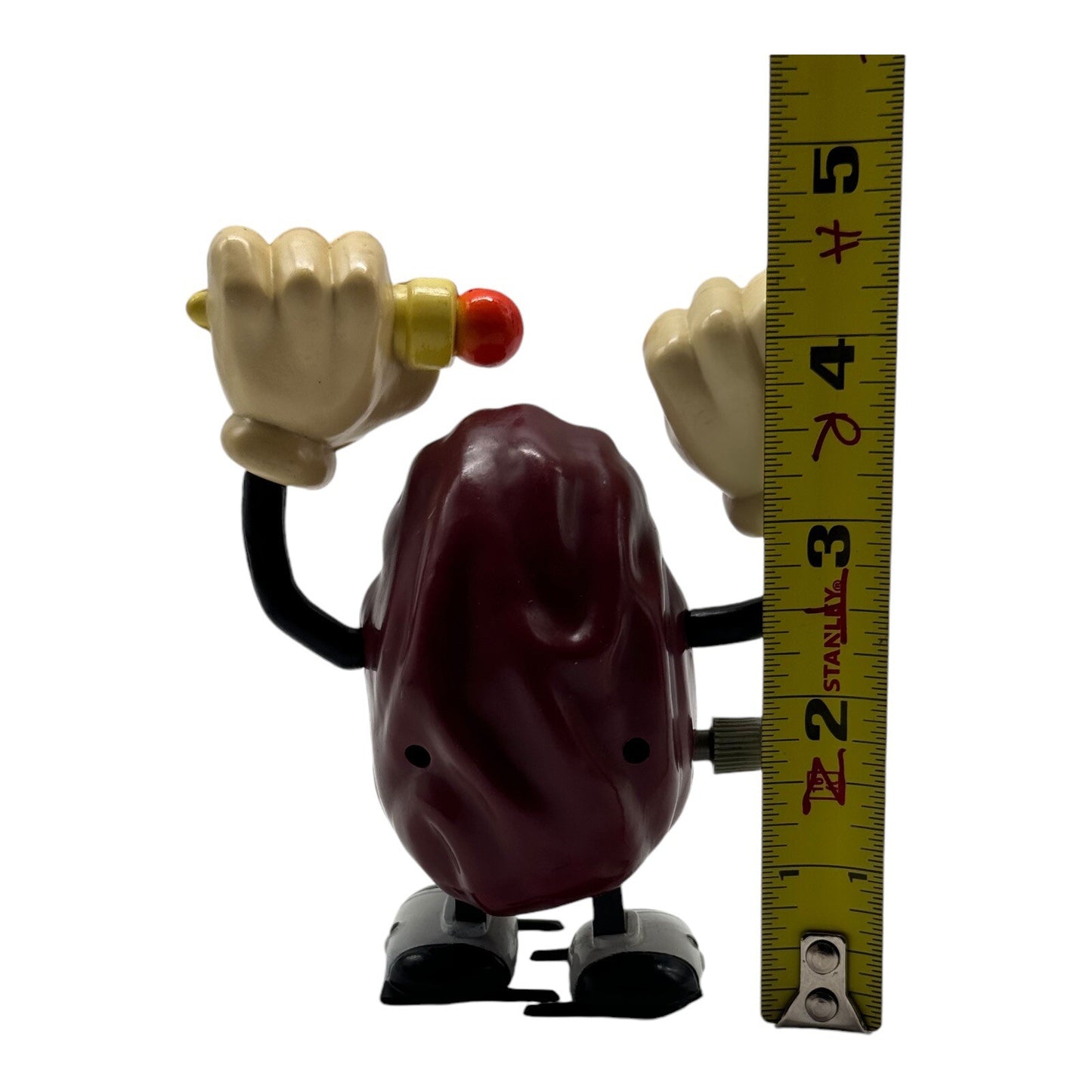 California Raisins Figure Applause TM Vintage Toy Wind Up Microphone