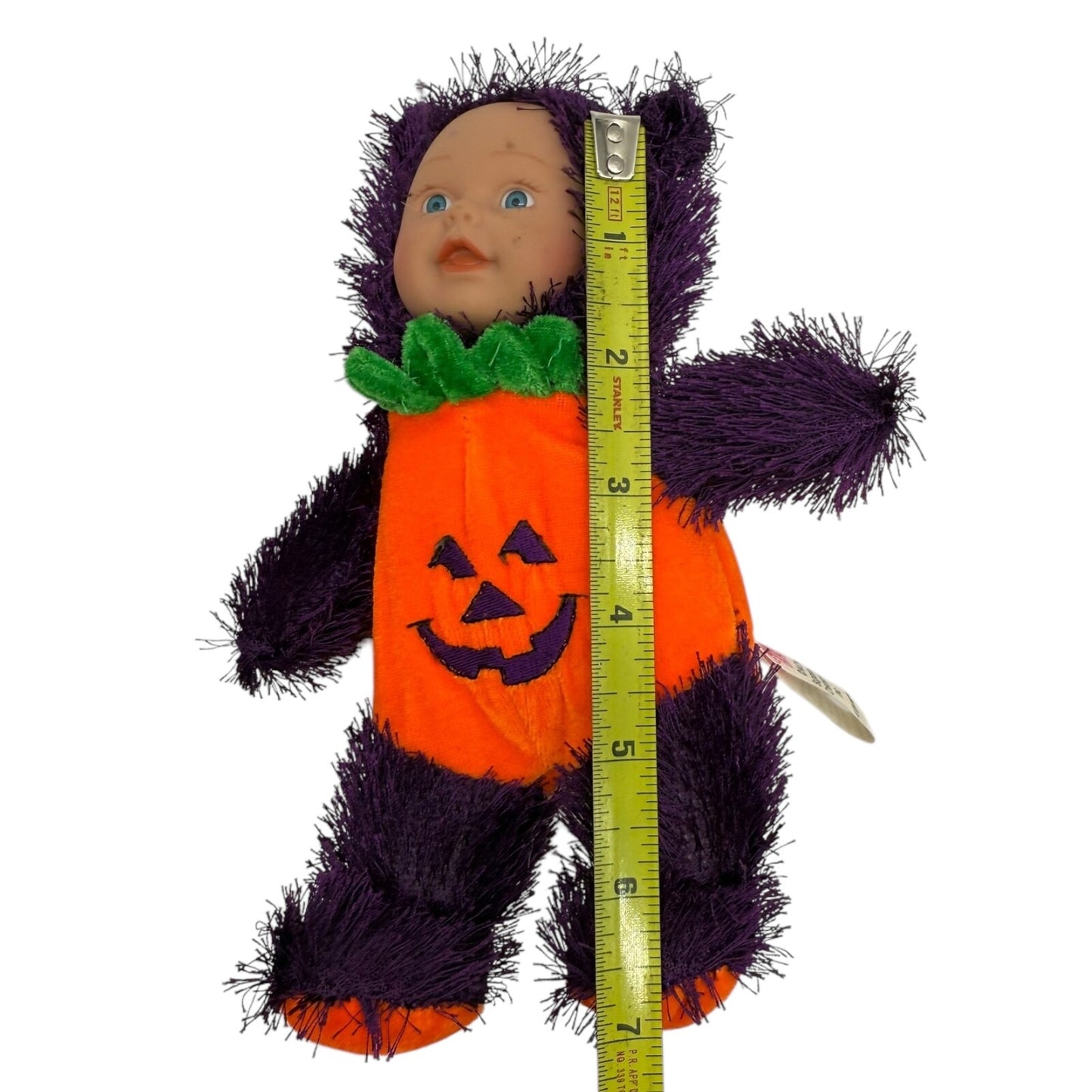 2PCS LOT Sugar Loaf Kids Jack o’ Lantern & Purple Bat Kostume Baby Plush Toys