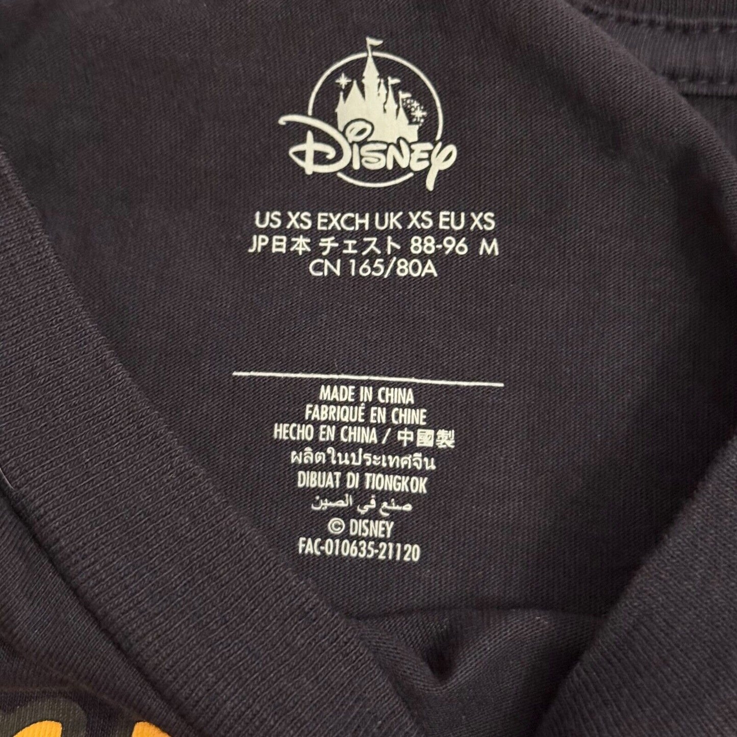 Mickey Mouse and Friends Halloween 2021 Tee Adult XS - Walt Disney World Resort