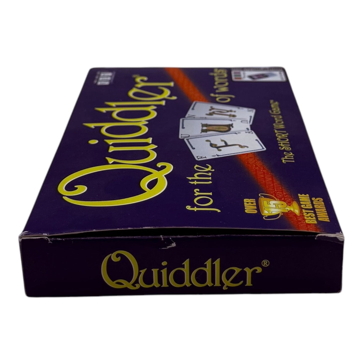 SET Enterprises QUIDDLER Card Game "The Short Word Game" 1998