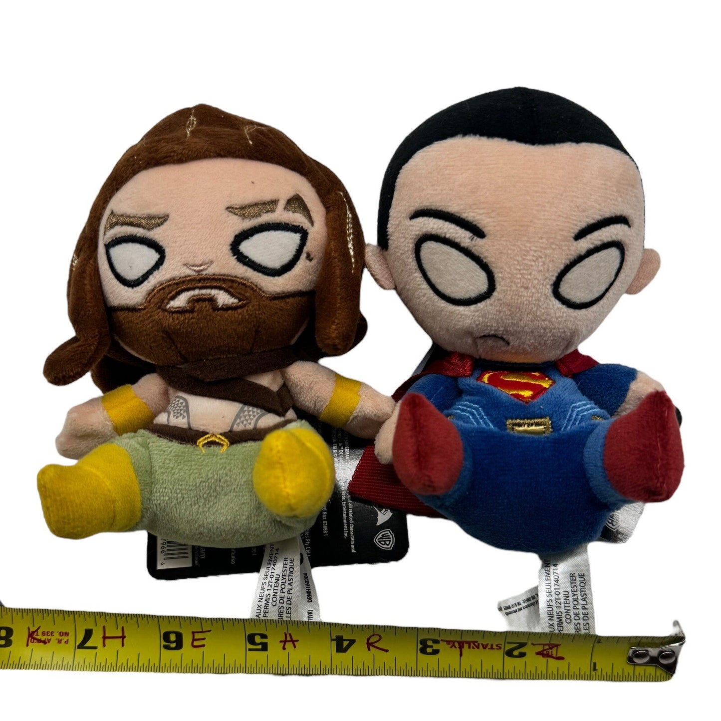 Funko Mopeez Superman & Aquaman Plush Lot – DC Super Heroes 2015