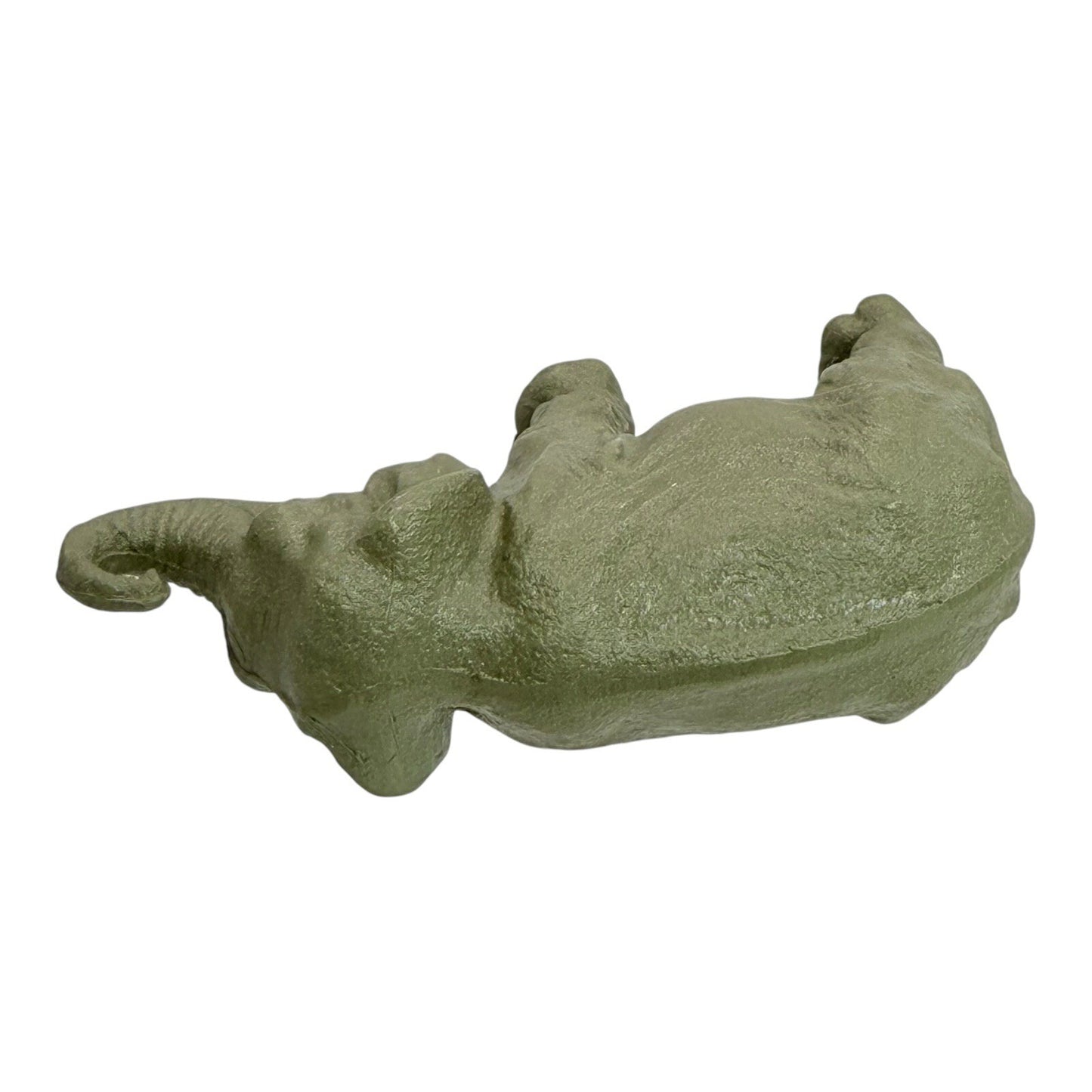 Stanley Elephant Figurine Green Animal Toy Collectible Display Decor Small