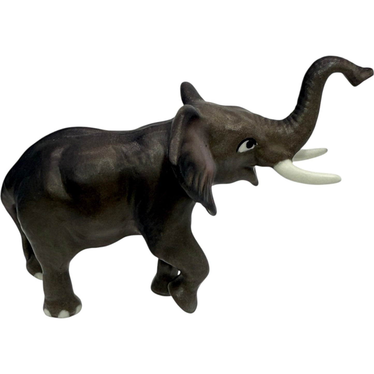 Elephant Figurine Statue Decor Animal Collectible Brown Home Decor 3 Inch