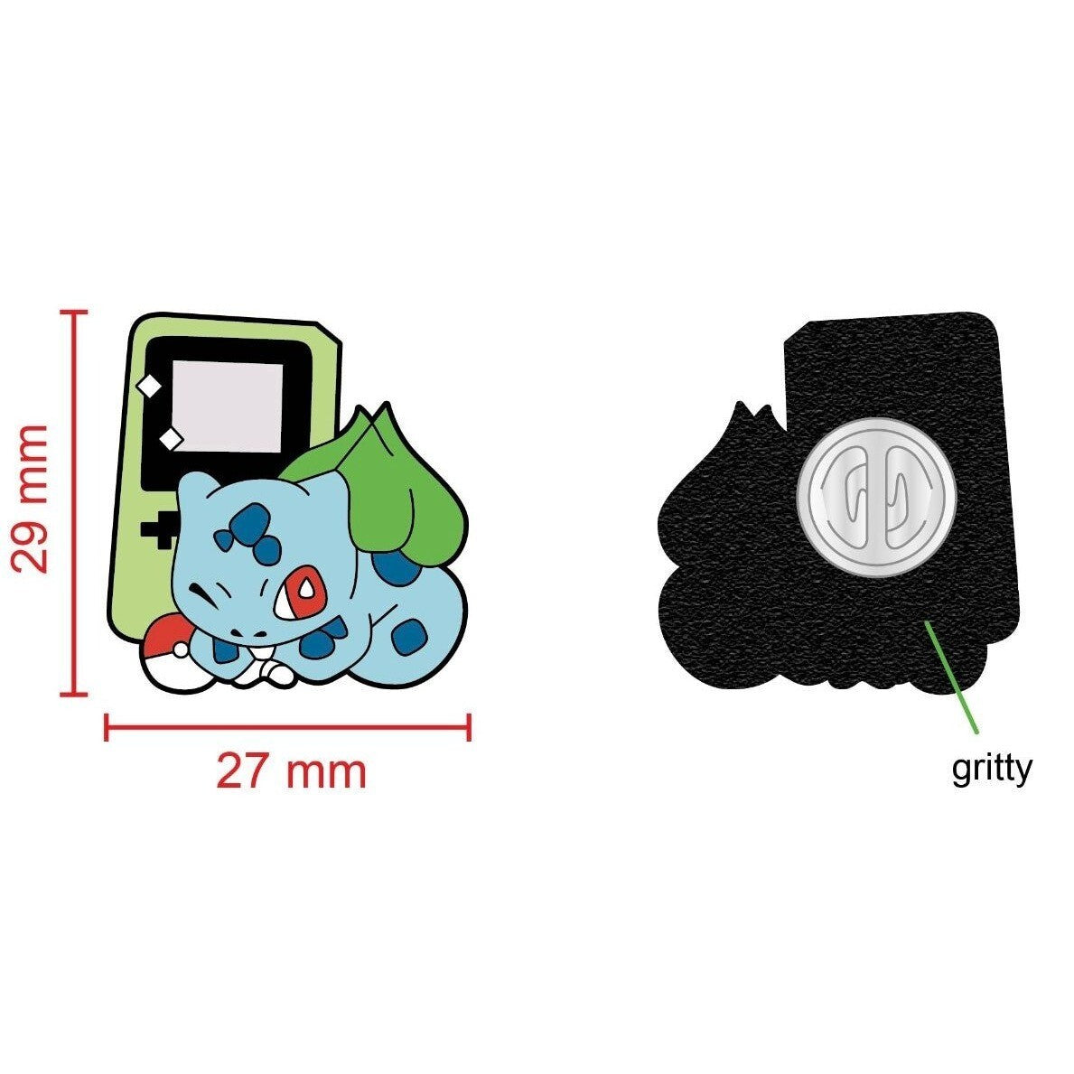 Bulbasaur Pokemon Gameboy Hugz Enamel Pin