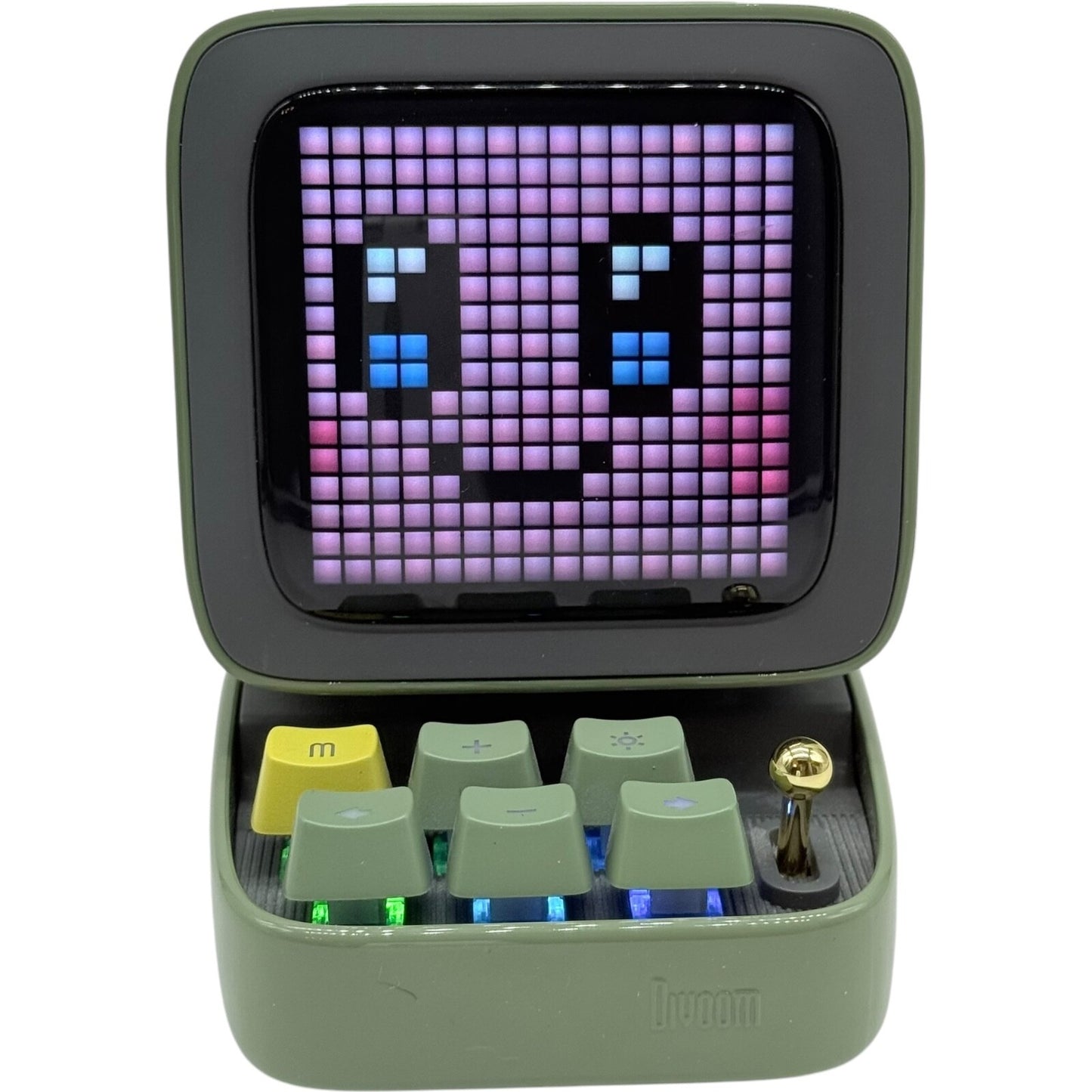 Divoom Ditoo Pixel Art Bluetooth Speaker Green – Portable Retro Design (Used)