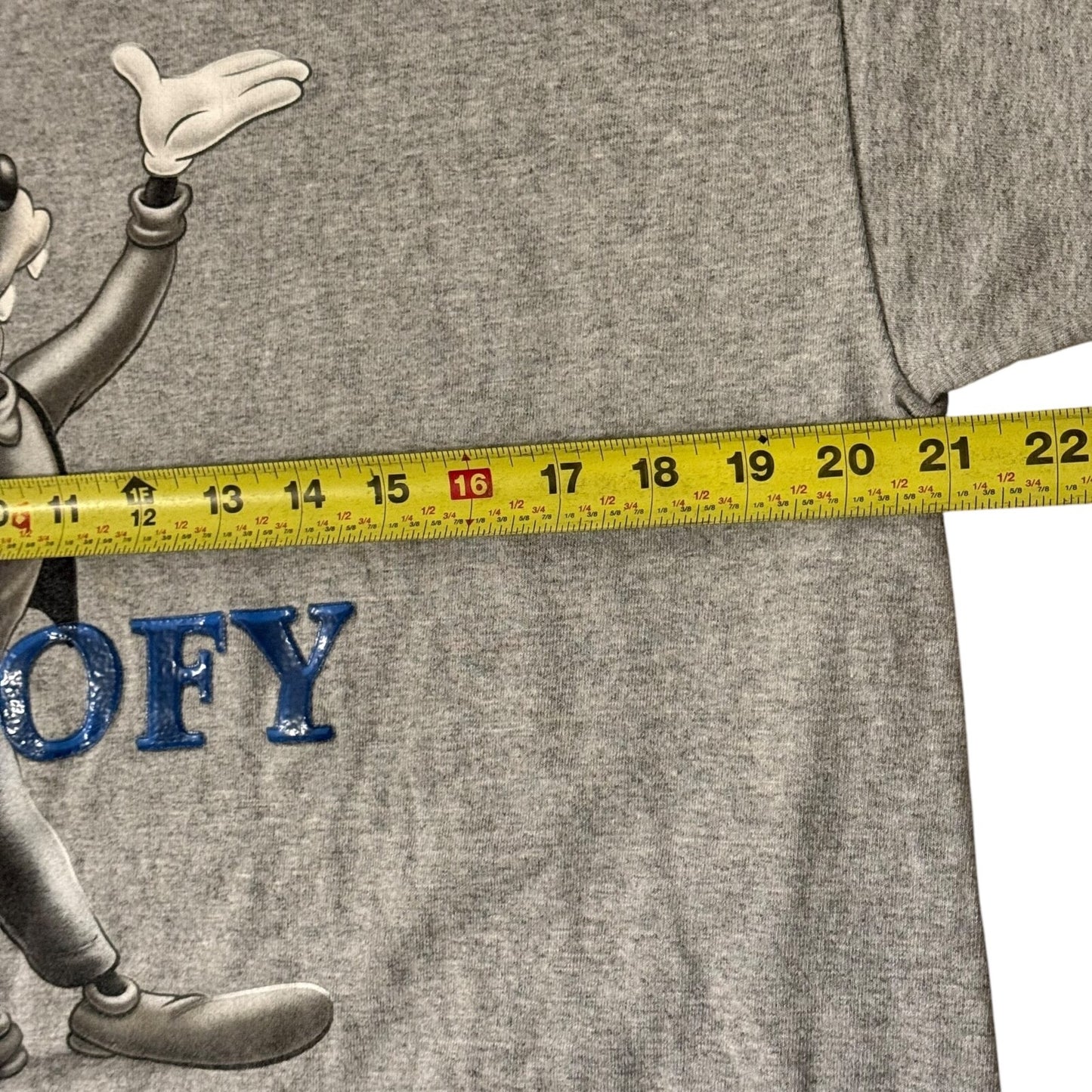 Vintage Walt Disney World Goofy Mickey Shirt Men's Large – Gel Print Design