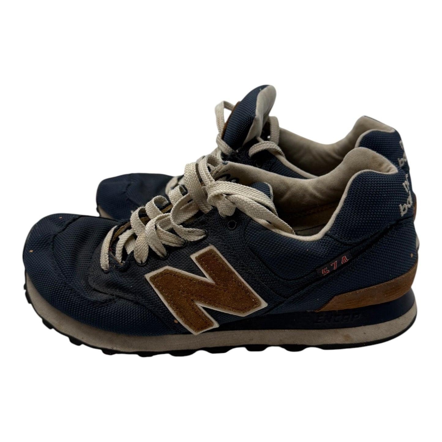 New Balance 574 Classics ML574BPN Men's Size 8 Blue Sneakers Vintage Style