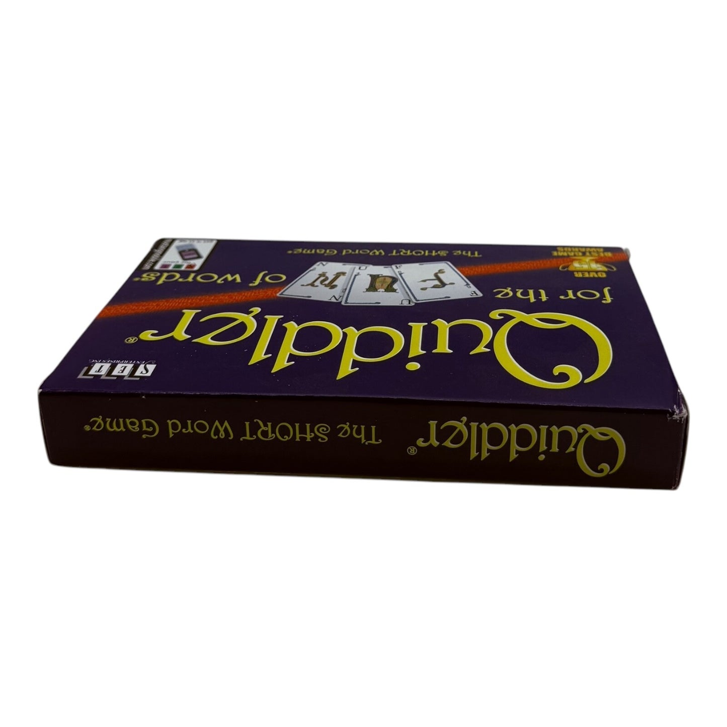 SET Enterprises QUIDDLER Card Game "The Short Word Game" 1998