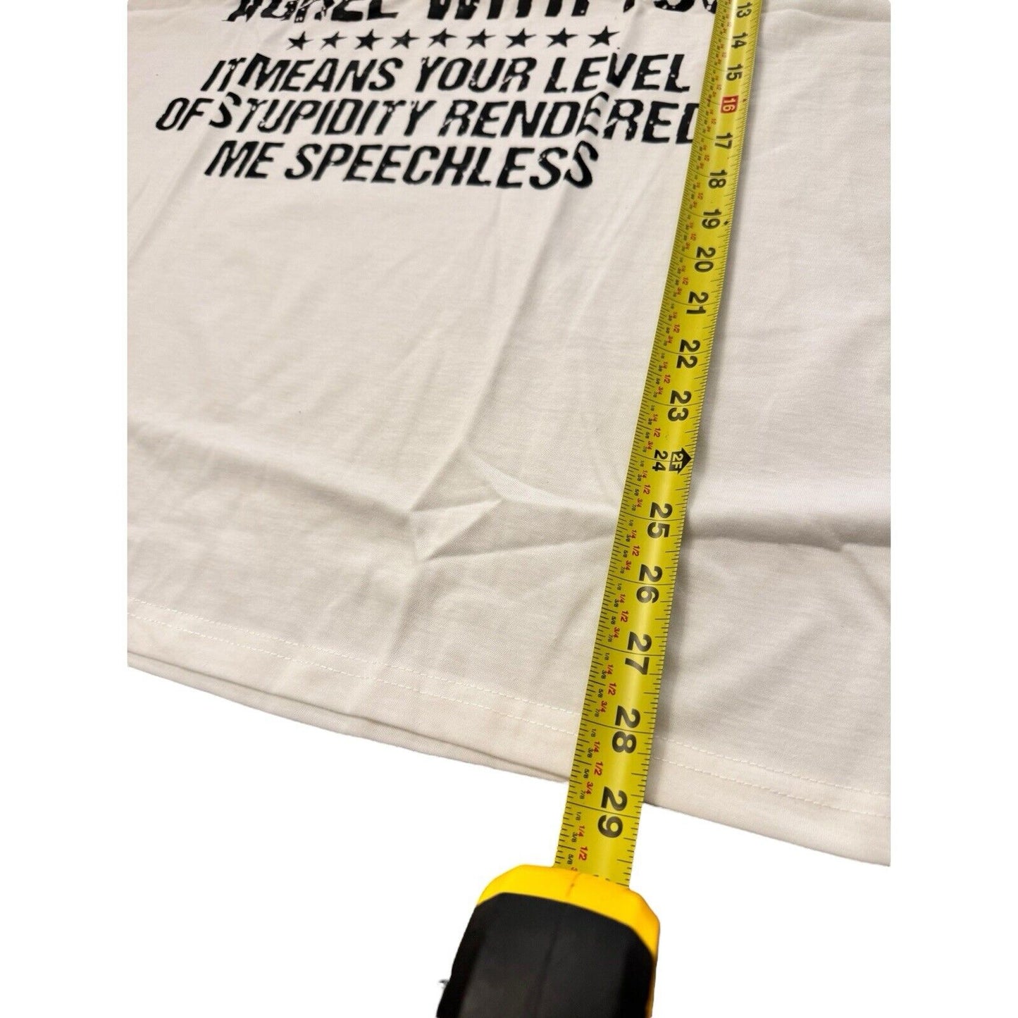 White T-Shirt 2XL | Fun Saying Shirt | "MY SILENCE" Quote | Humor Tee