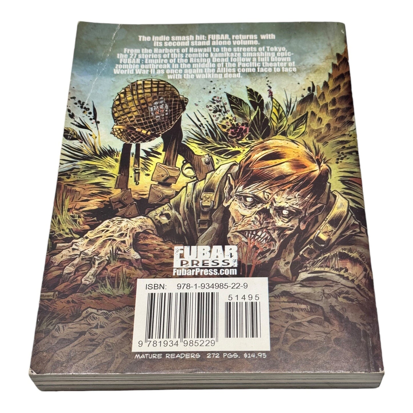 FUBAR: Empire of the Rising Dead Paperback Comic By McComsey 2011