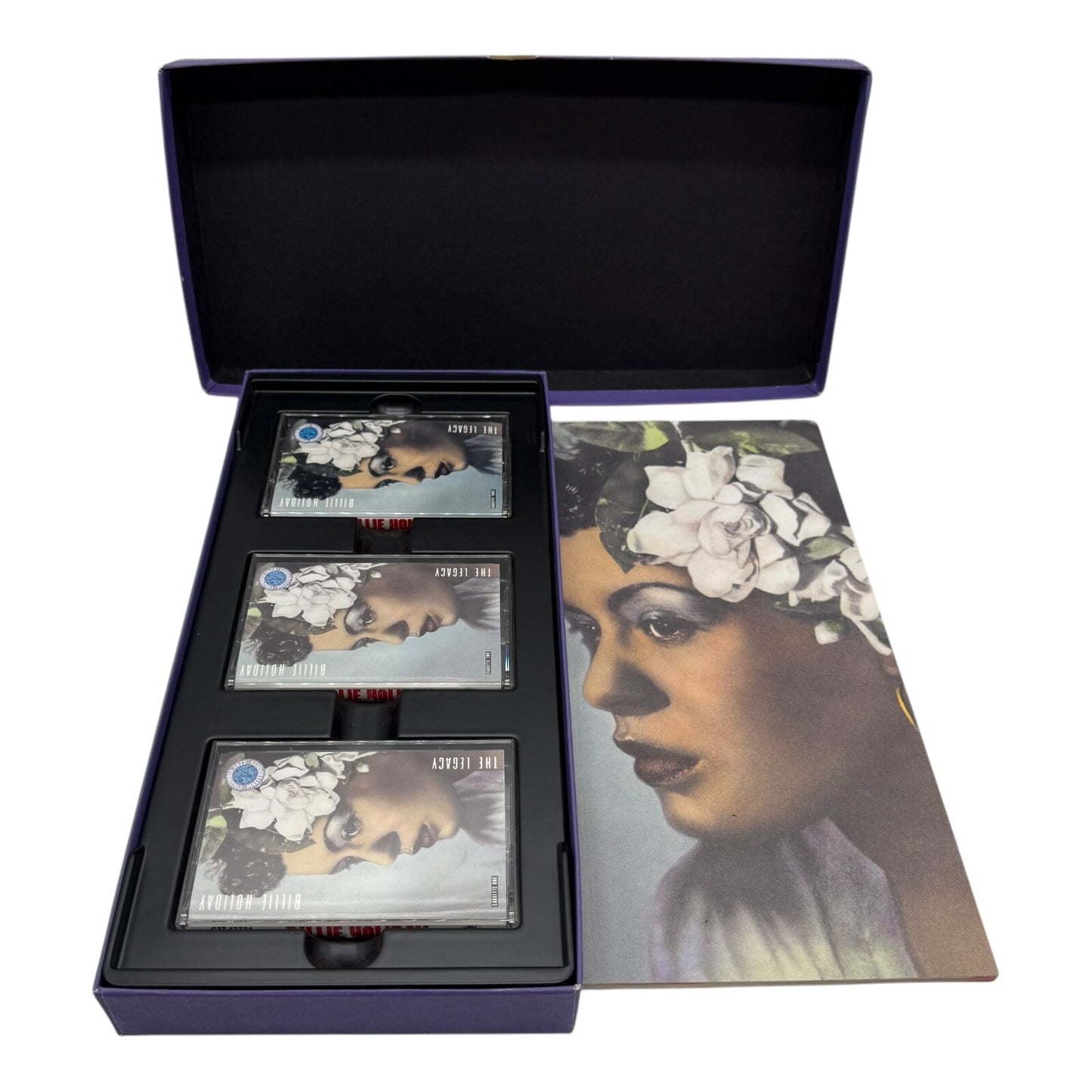 Billie Holiday The Legacy 1933–1958 – Rare 3 Cassette Box Set 1991 Jazz Music