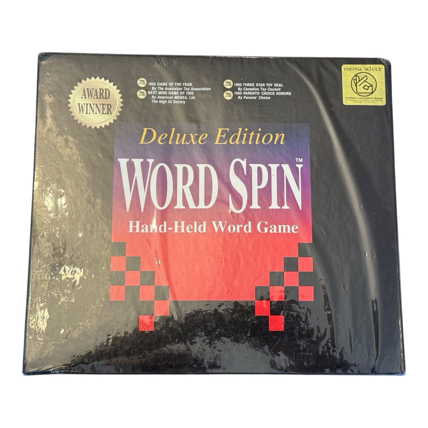 Word Spin Scramble Game Deluxe Edition 1995 – Mensa Select Vintage Word Game