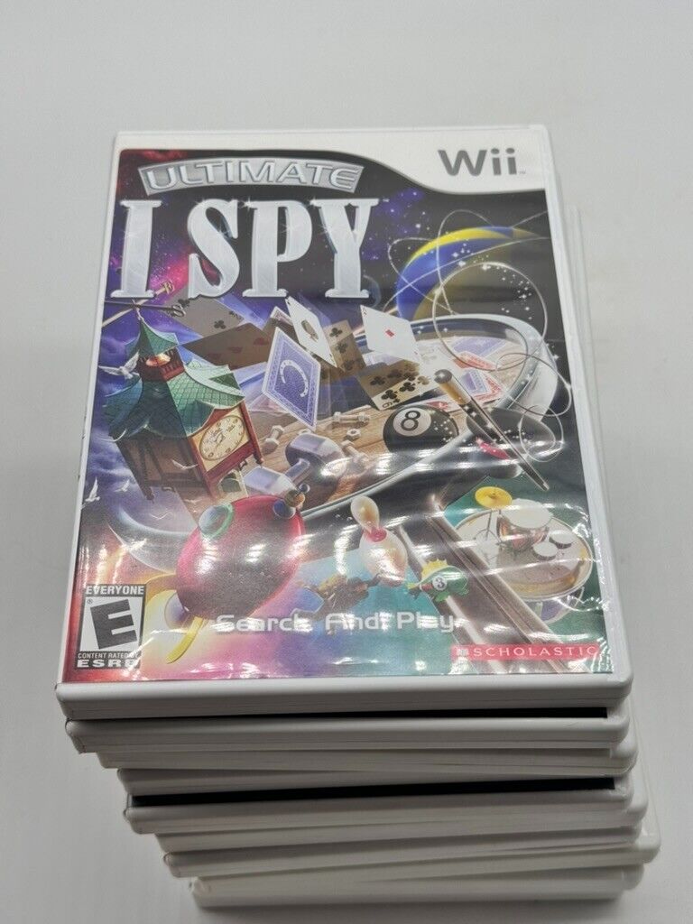10 Wii Games Family Fun Bundle - Nintendo Wii Lot