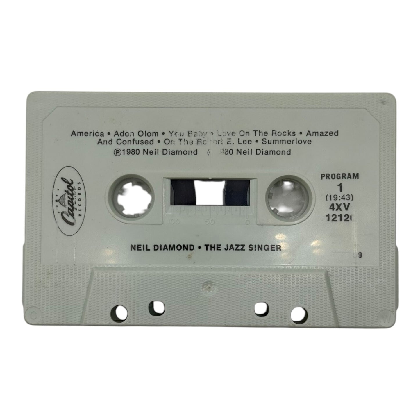 Neil Diamond: The Jazz Singer (1980 Cassette Tape) Capitol Records 4XV-12120