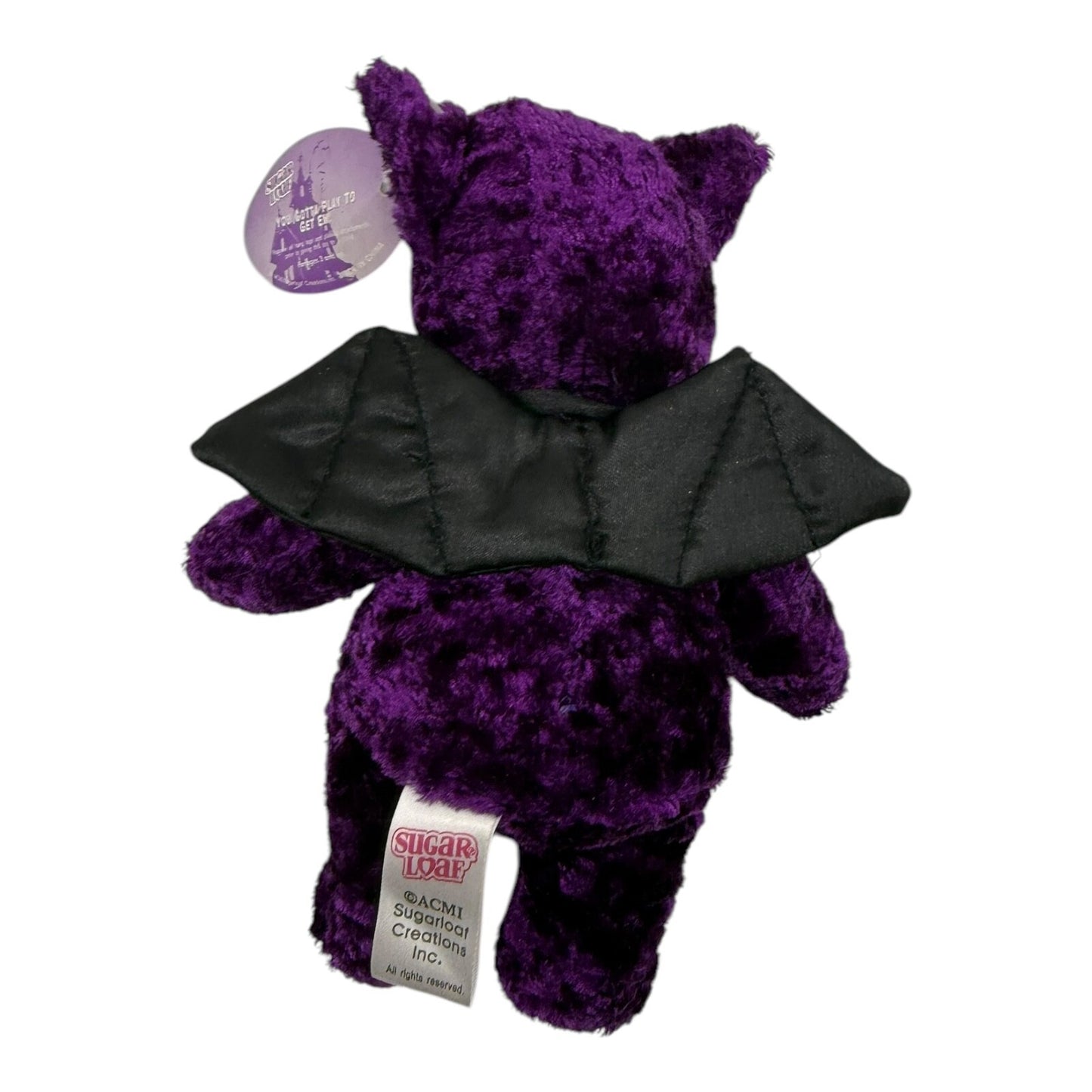 2PCS LOT Sugar Loaf Kids Jack o’ Lantern & Purple Bat Kostume Baby Plush Toys