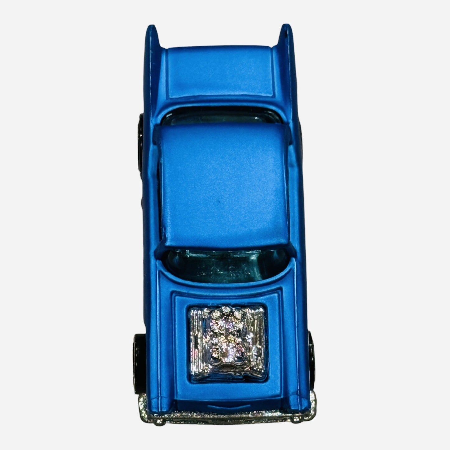 Hot Wheels - 1957 Chevy Bel Air - Made Malaysia 1976 - Metallic Blue
