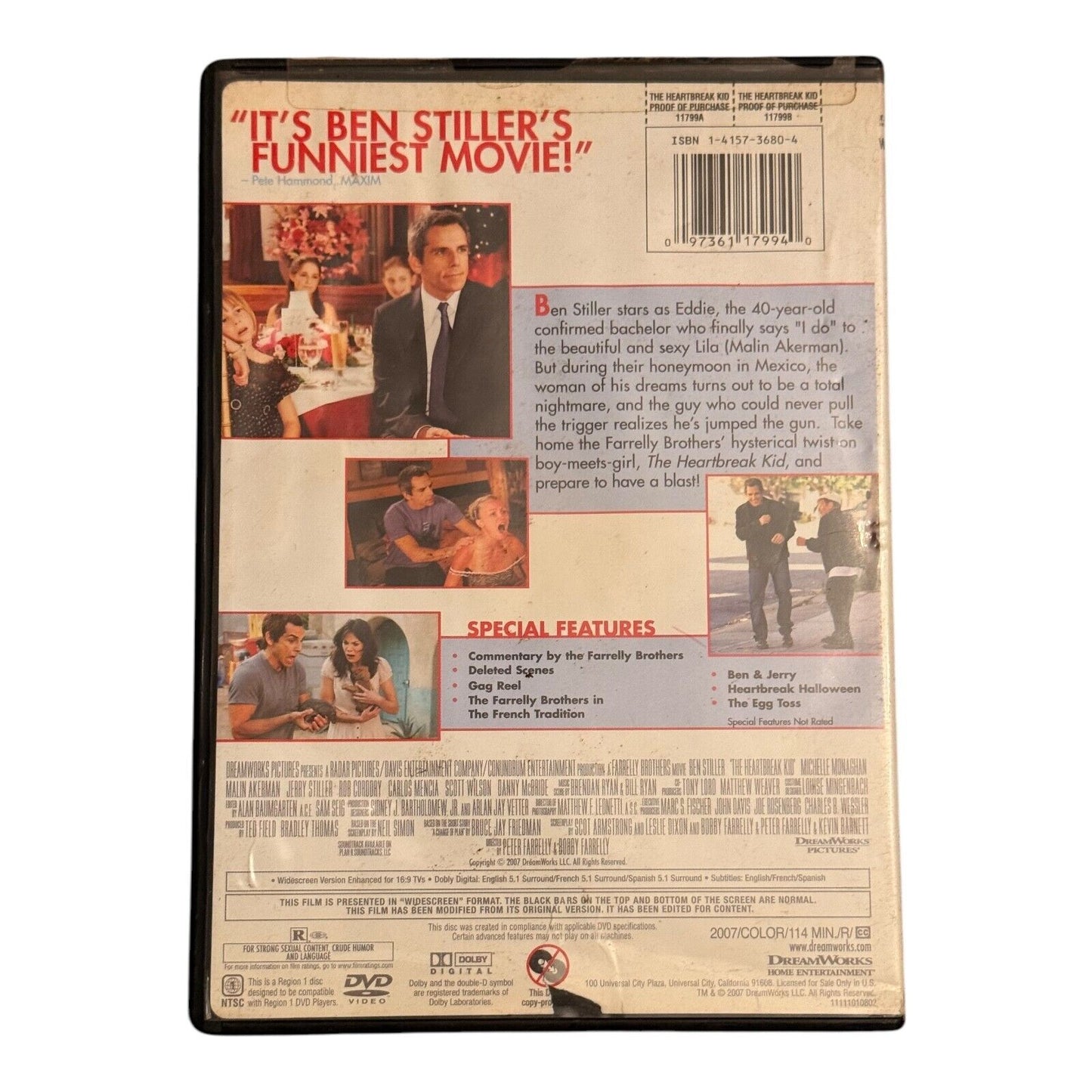 Ben Stiller Night - 15 Movie DVD Collection | Comedy & Classics | Pre-Owned