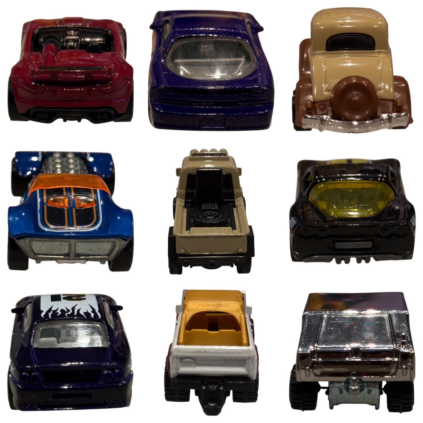 Lot of 18 Diecast Cars – Hot Wheels Matchbox Mix Vintage & Modern Loose